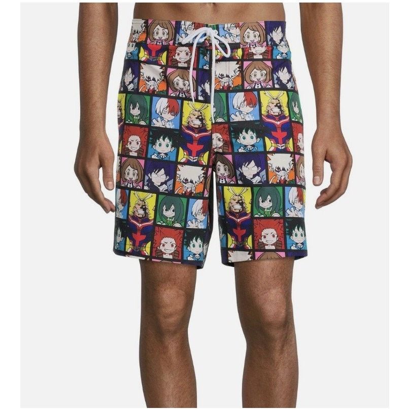 Other My Hero Academia Character Squares Swim Trunks - XL (40-42) Size US 36 / EU 52 - 1 Thumbnail