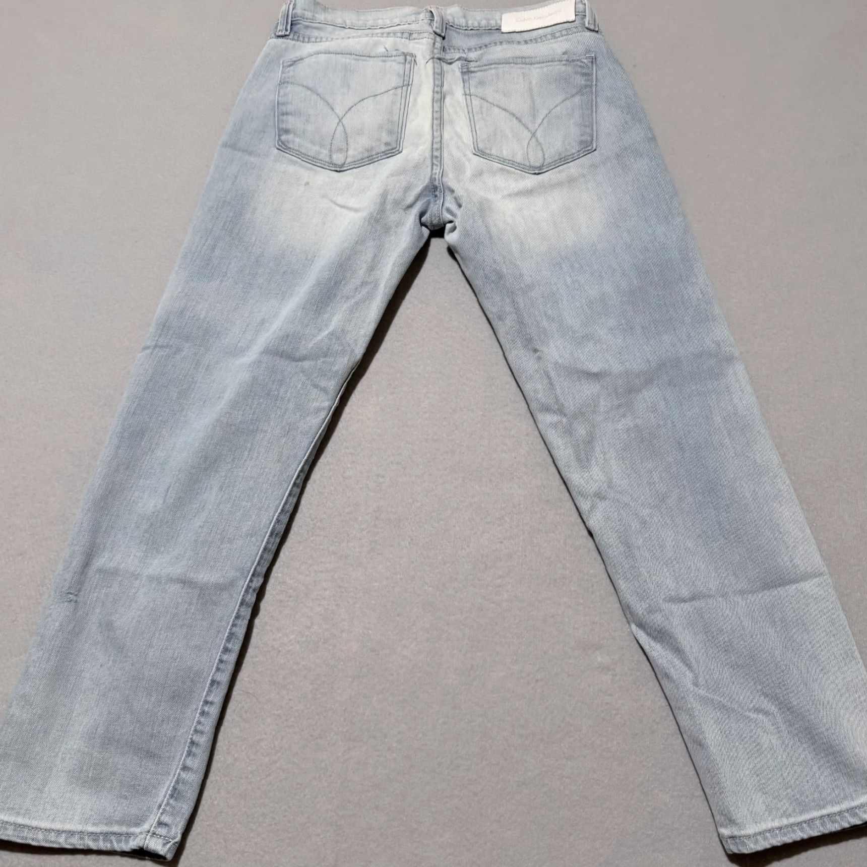 Calvin Klein Calvin Klein Jeans Skinny Women's Light-Wash Denim Stretch Pockets 27 Blue Size 27" / US 4 / IT 40 - 2 Thumbnail