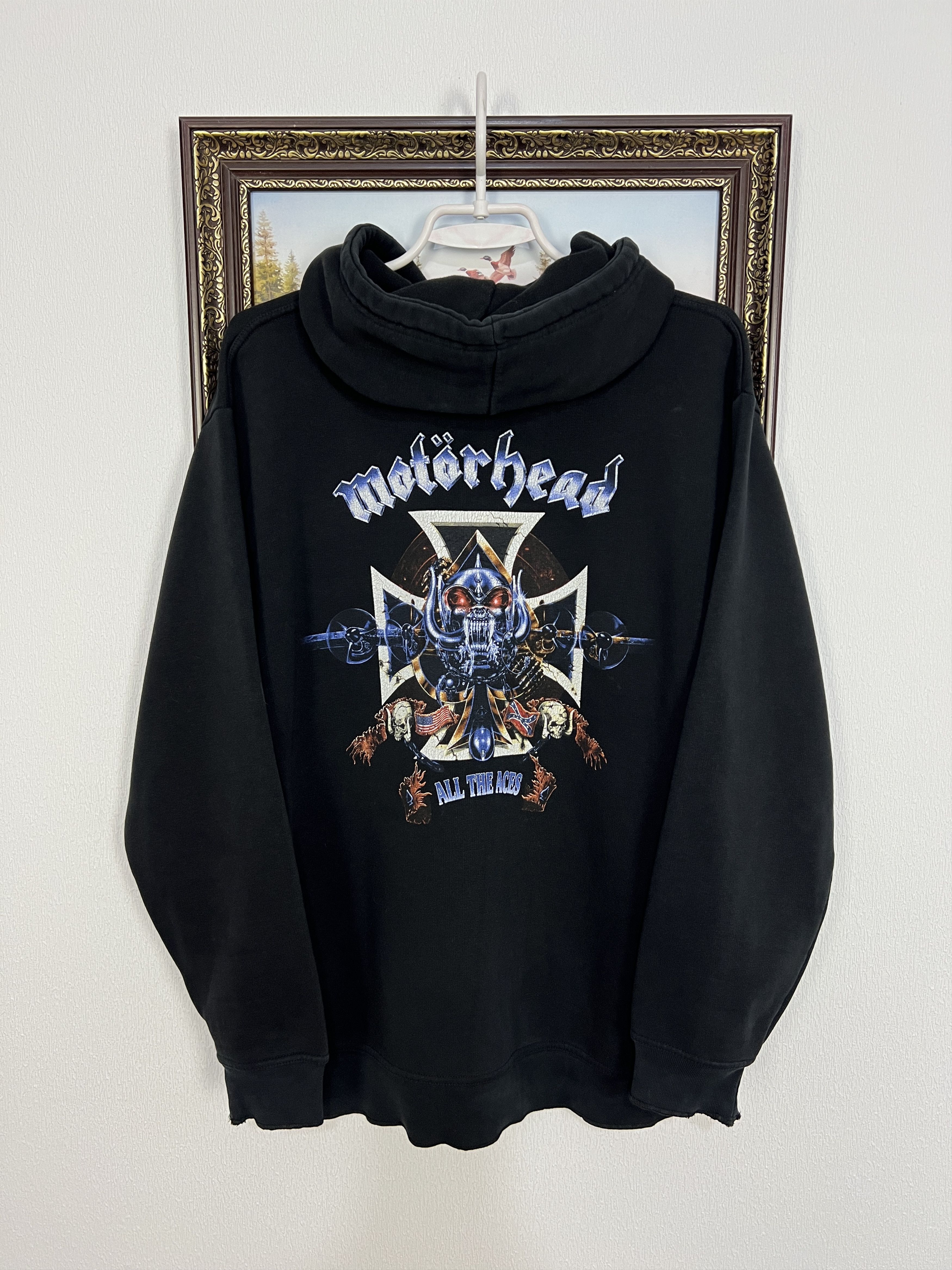 Vintage Band Motorhead Over Print Hoodie Jacket Tee Rare Hype Y2K Size US M / EU 48-50 / 2 - 1 Thumbnail