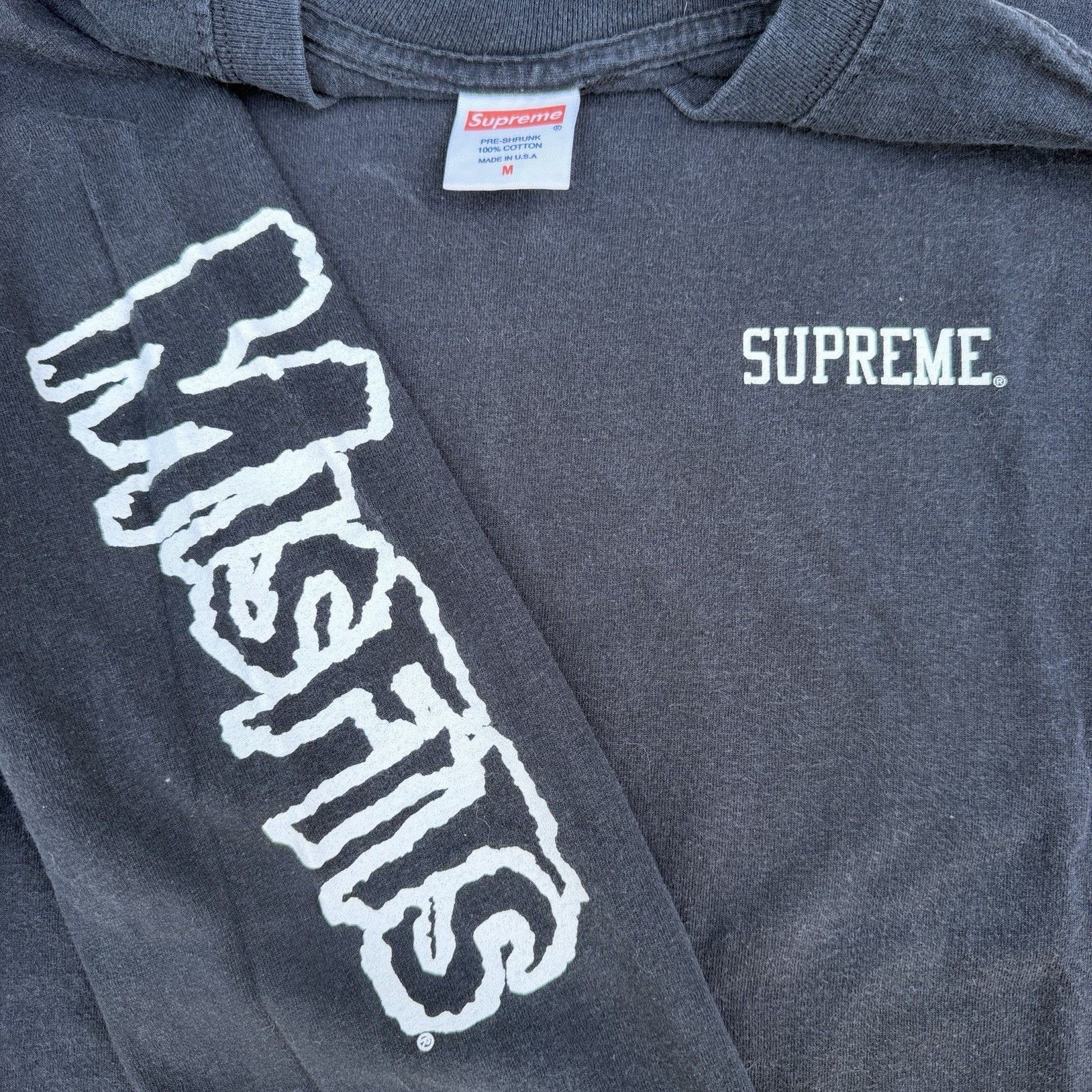 Band Tees × Supreme Supreme x Misfits Band Black Longsleeeve Shirt Streetwear Size US M / EU 48-50 / 2 - 2 Thumbnail