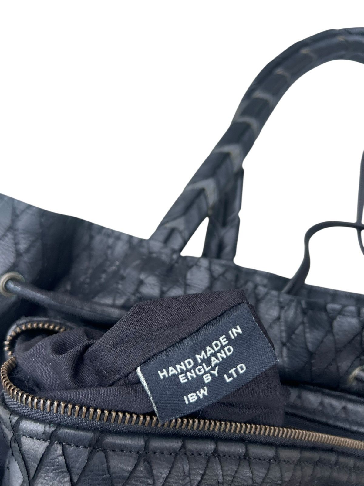 Jas MB Jas M.B. Hand Made in England Distressed Leather Huge Bag Size ONE SIZE - 24 Thumbnail