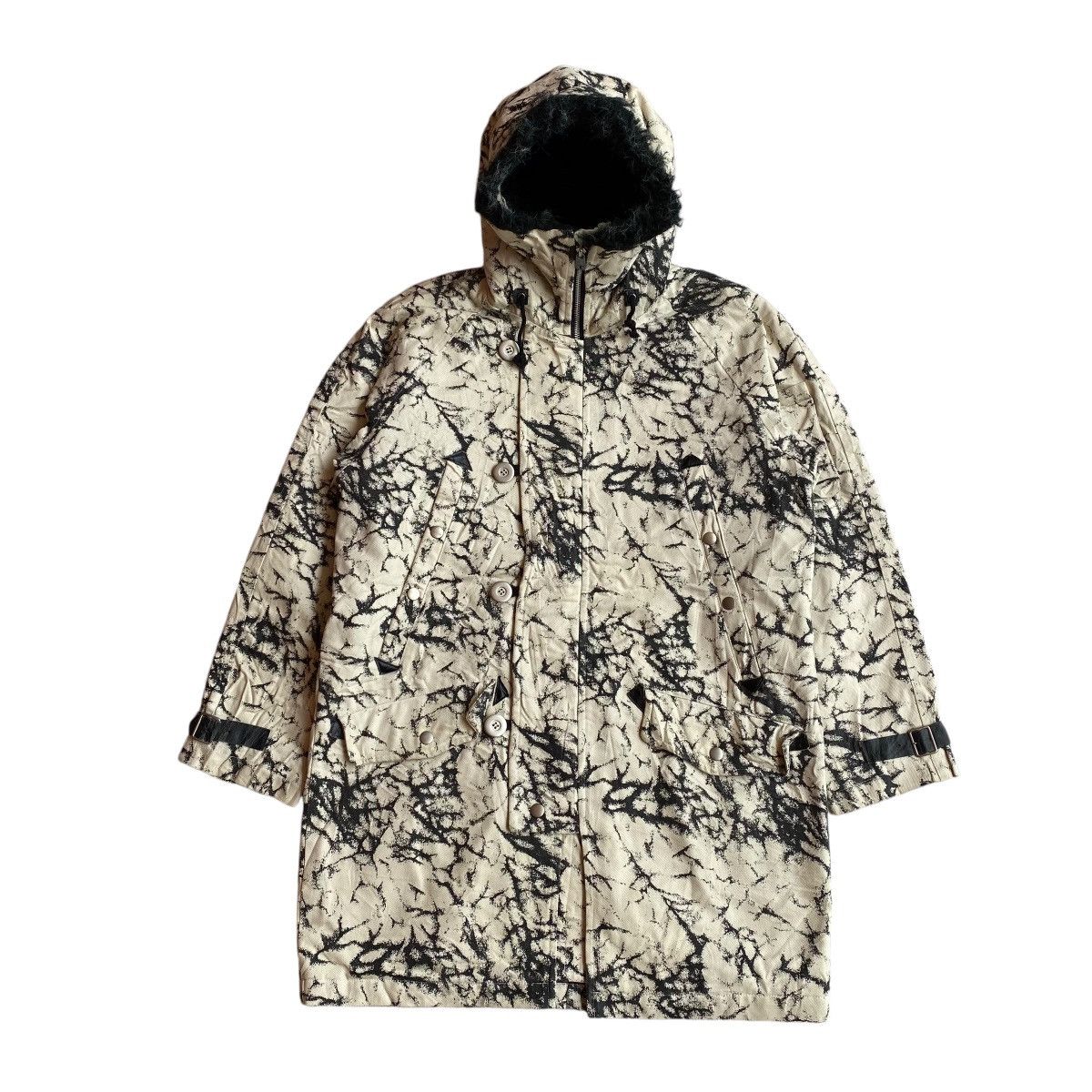 If Six Was Nine × Japanese Brand × No Future No Future Fur Parka Jacket Size US M / EU 48-50 / 2 - 1 Thumbnail