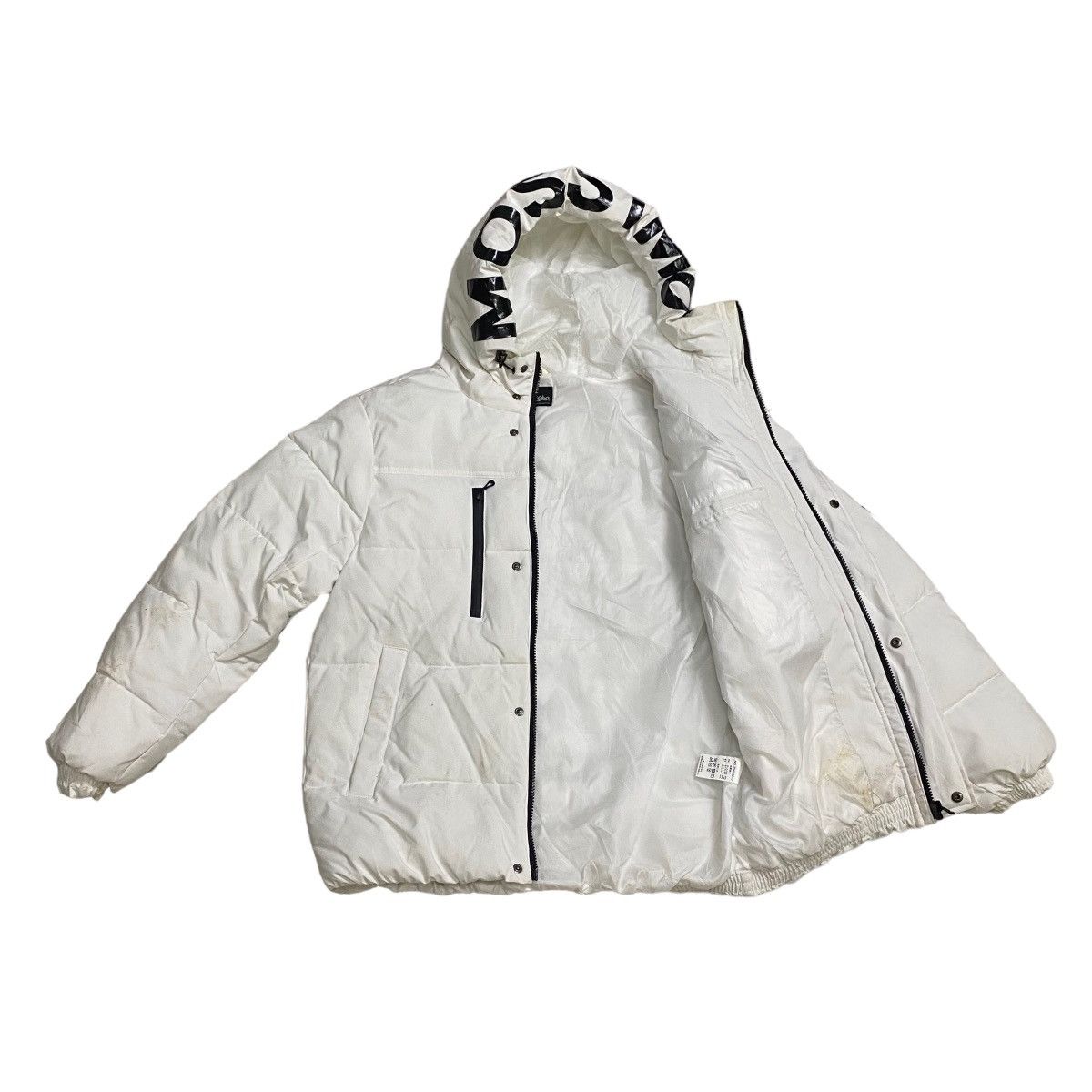 Mossimo MOSSIMO Logo Middle Padded Hooded Blouson Size US M / EU 48-50 / 2 - 8 Thumbnail