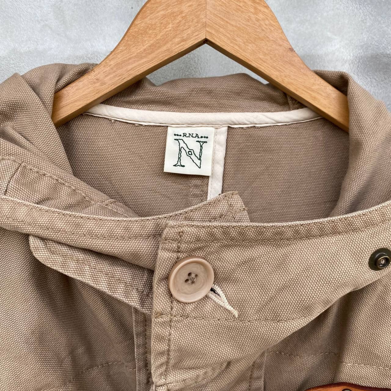 Japanese Brand Rare RNA Inc. Japan Archival Buckle Parka Hooded Duck Canvas Size US M / EU 48-50 / 2 - 14 Thumbnail
