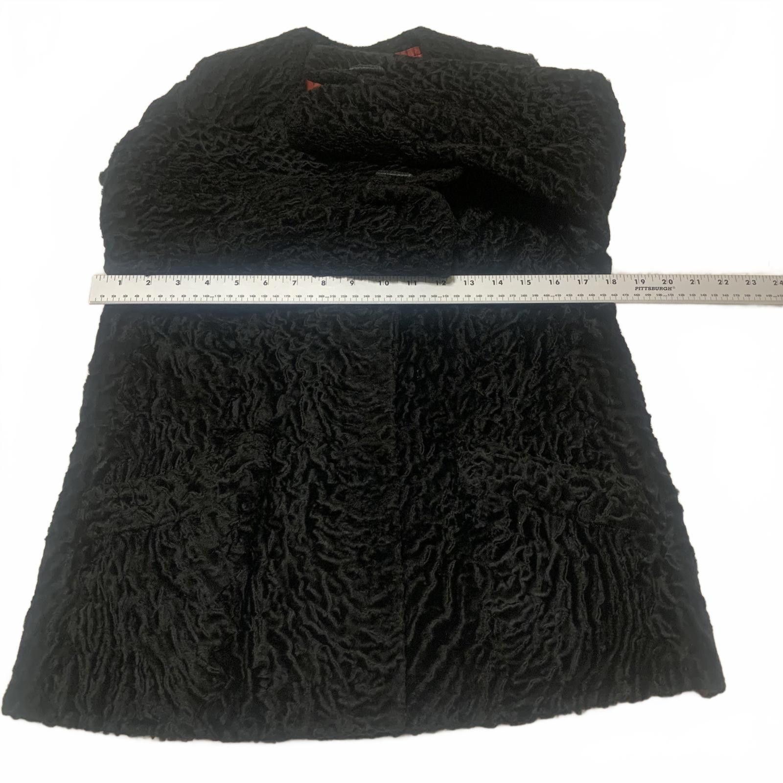 Other VTG Persian Lamb Mink Fur Coat Henri's Fur Salon NJ Size M / US 6-8 / IT 42-44 - 9 Thumbnail