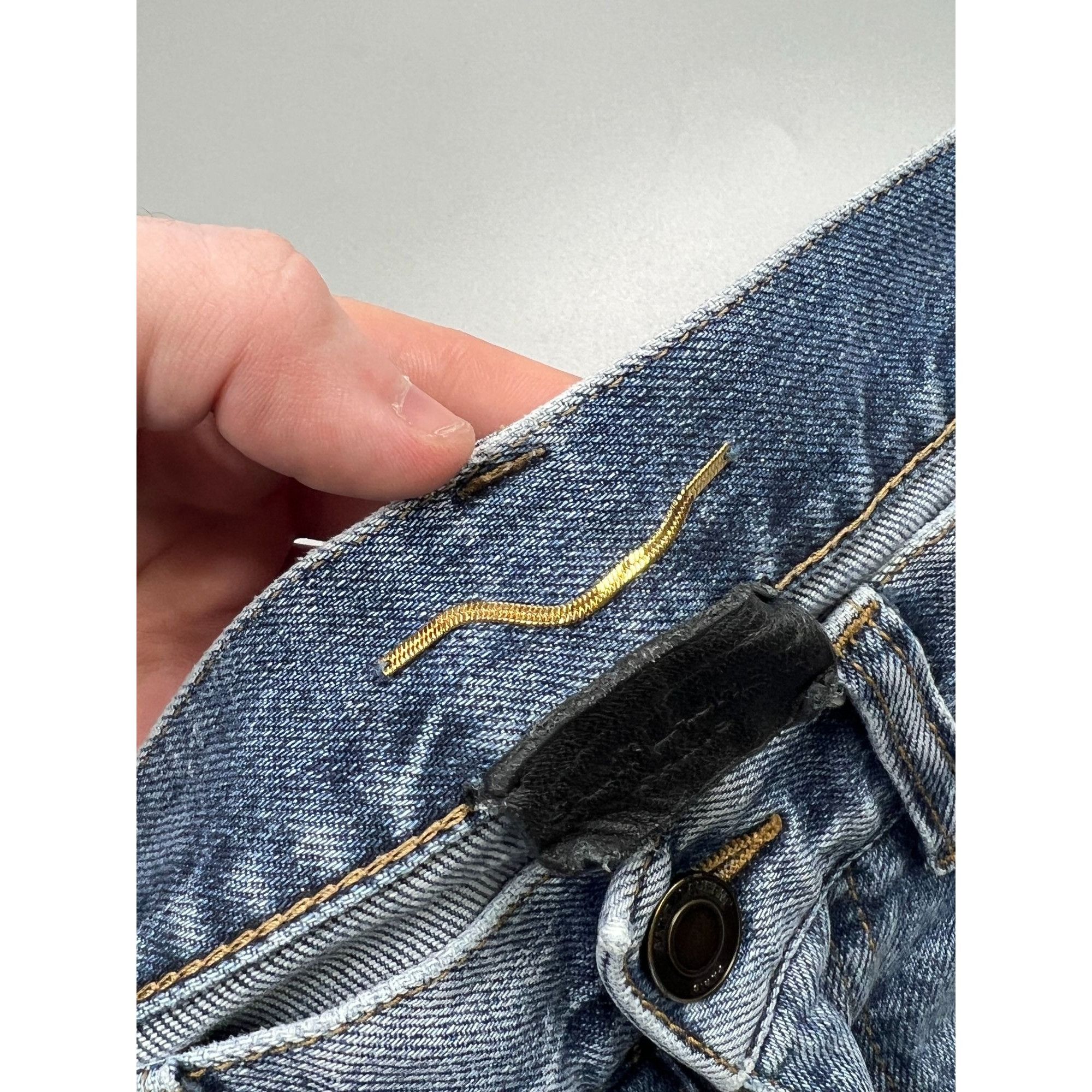 Hedi Slimane × Saint Laurent Paris Saint Laurent D26 By Hedi Slimane Denim Jeans Pants (Y0798) Size 27" / US 4 / IT 40 - 15 Thumbnail