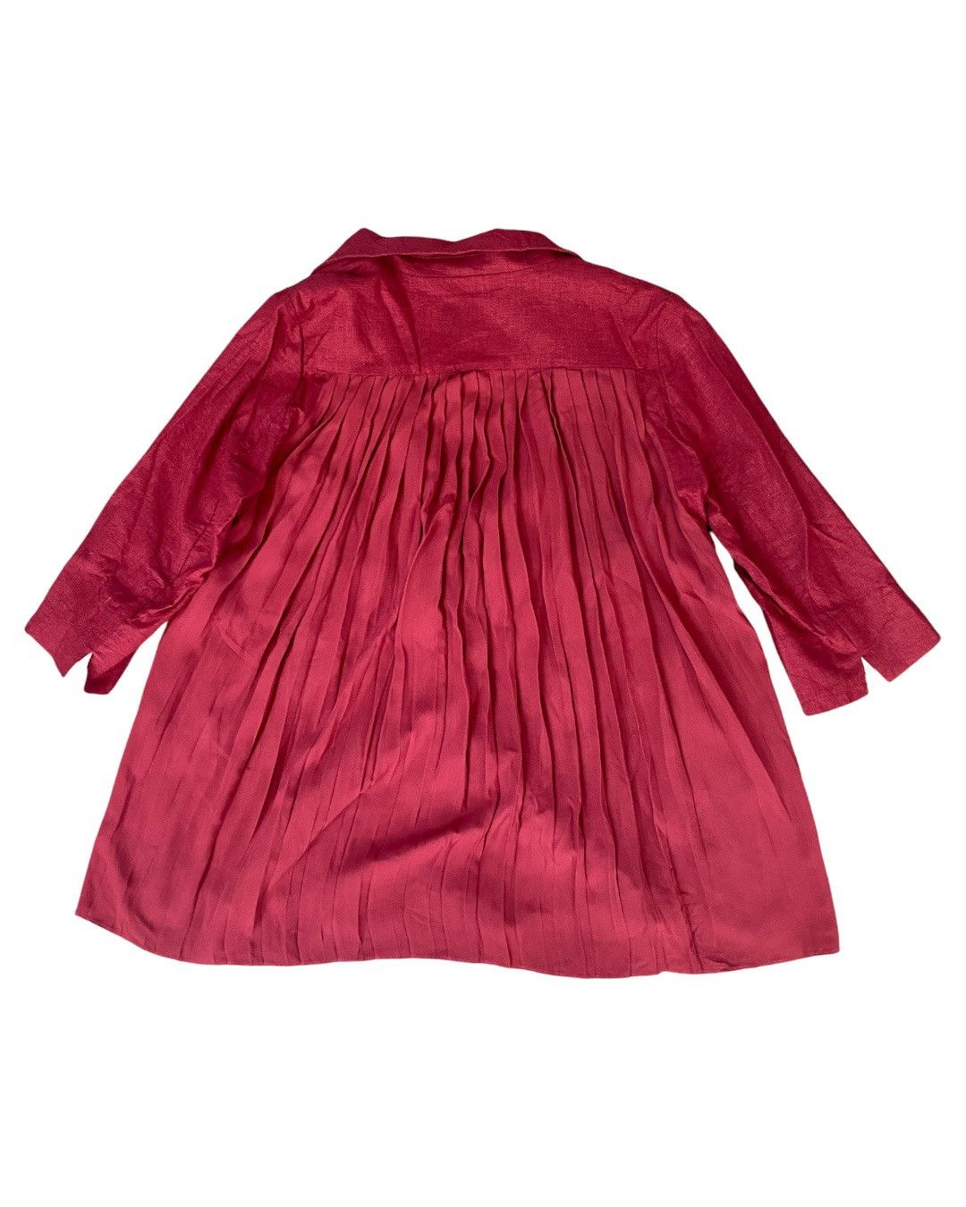 Hussein Chalayan Hussein Chalayan Pleated Back Blazer Avant Garde Archive Size US M / EU 48-50 / 2 - 2 Thumbnail