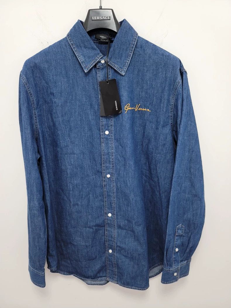 Versace Versace Thick shirt jacket Size US XL / EU 56 / 4 - 1 Thumbnail