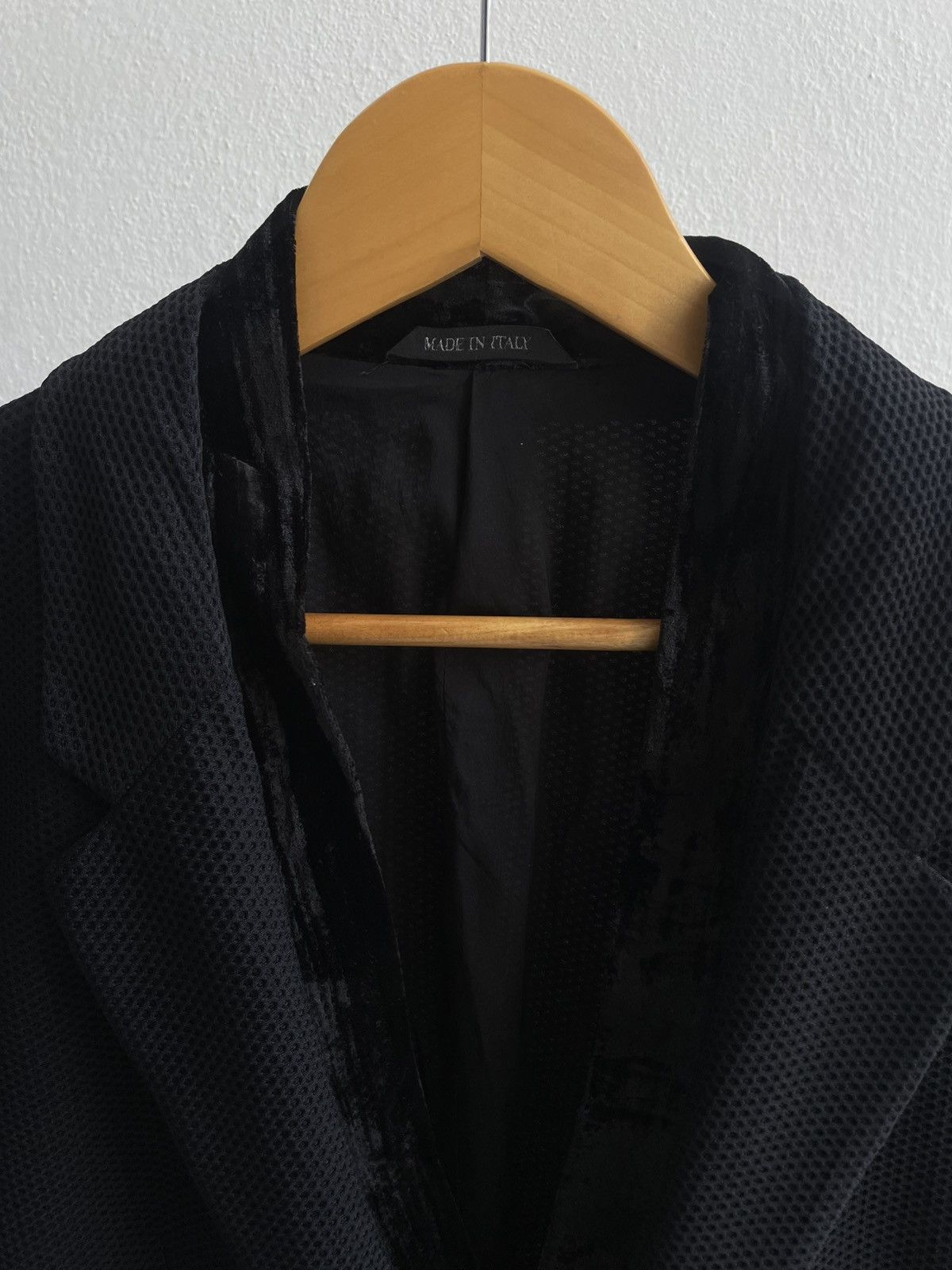 Giorgio Armani Giorgio Armani Single Breasted Knit Blazzer Size 48R - 4 Thumbnail