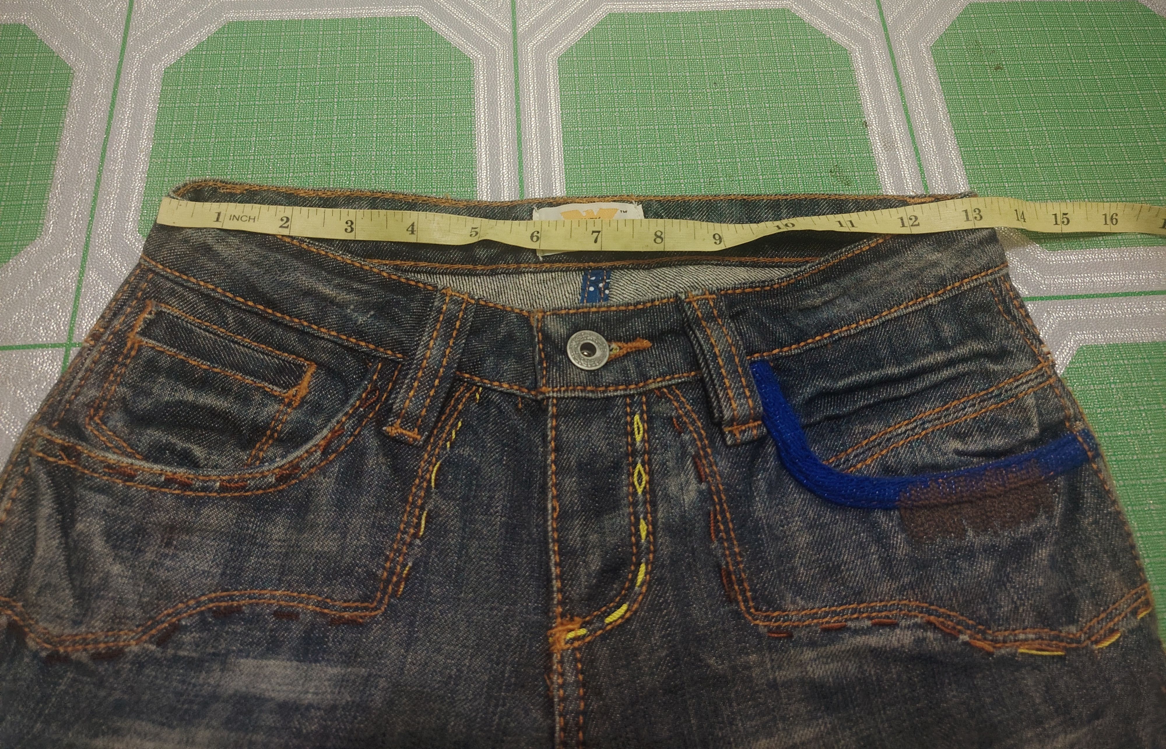 Antik Denim Antik Denim Flared Distress Jeans Embroidered Navajo Pockets Size 26" / US 2 / IT 38 - 19 Thumbnail