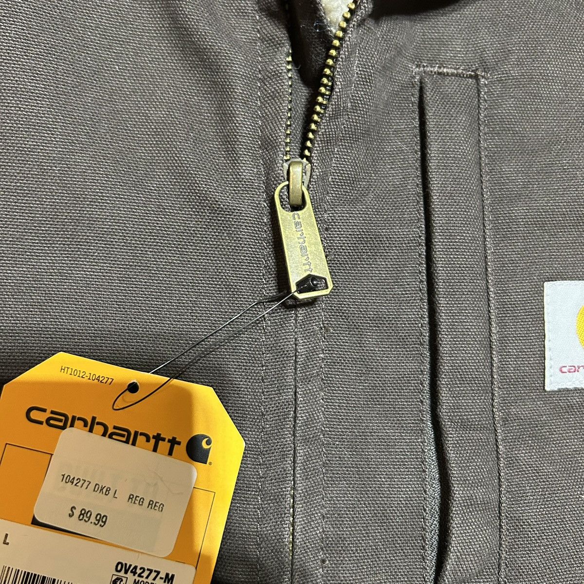 Carhartt Carhartt Sherpa Lined Vest Duck Brown Utility Mens Large NEW Size US L / EU 52-54 / 3 - 4 Thumbnail