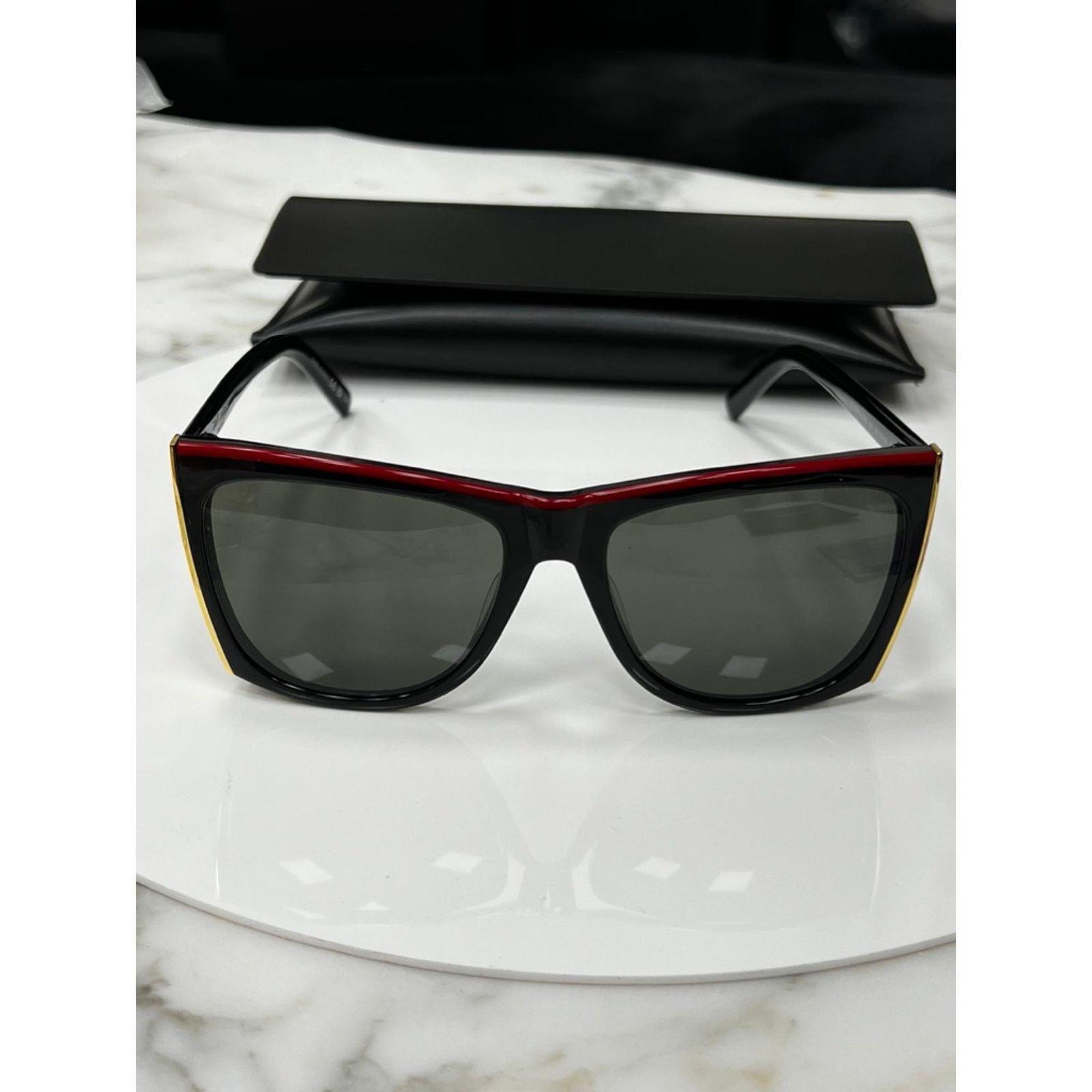 Saint Laurent Paris NEW Saint Laurent SL539 Paloma Oversized Sunglasses Size ONE SIZE - 8 Thumbnail