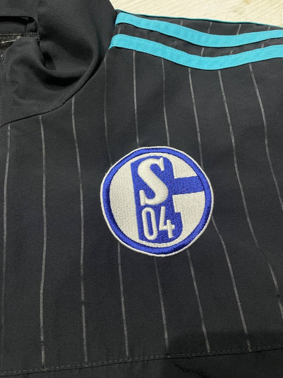 Adidas Adidas Schalke 04 2015 2016 Training Jacket Soccer Size US S / EU 44-46 / 1 - 7 Thumbnail