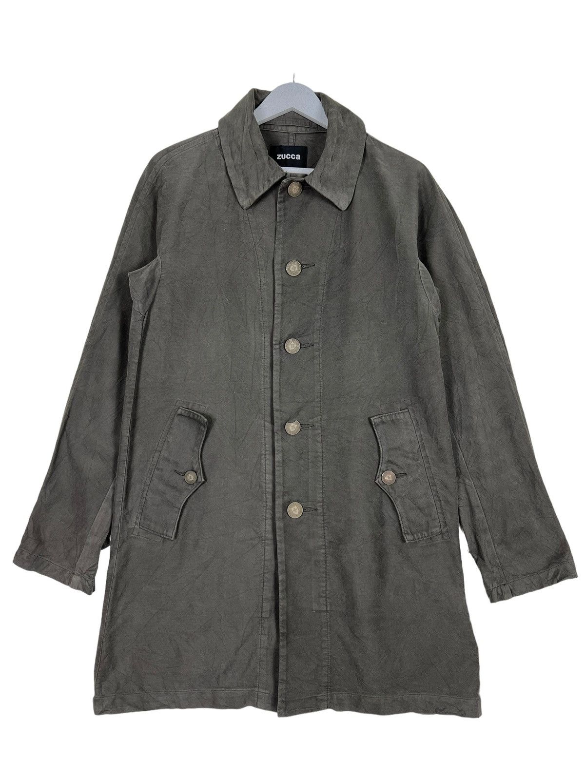 CABANE de ZUCCa 🔥 ZUCCA ISSEY MIYAKE COAT JACKET MADE IN JAPAN SIZE S Size US S / EU 44-46 / 1 - 2 Thumbnail