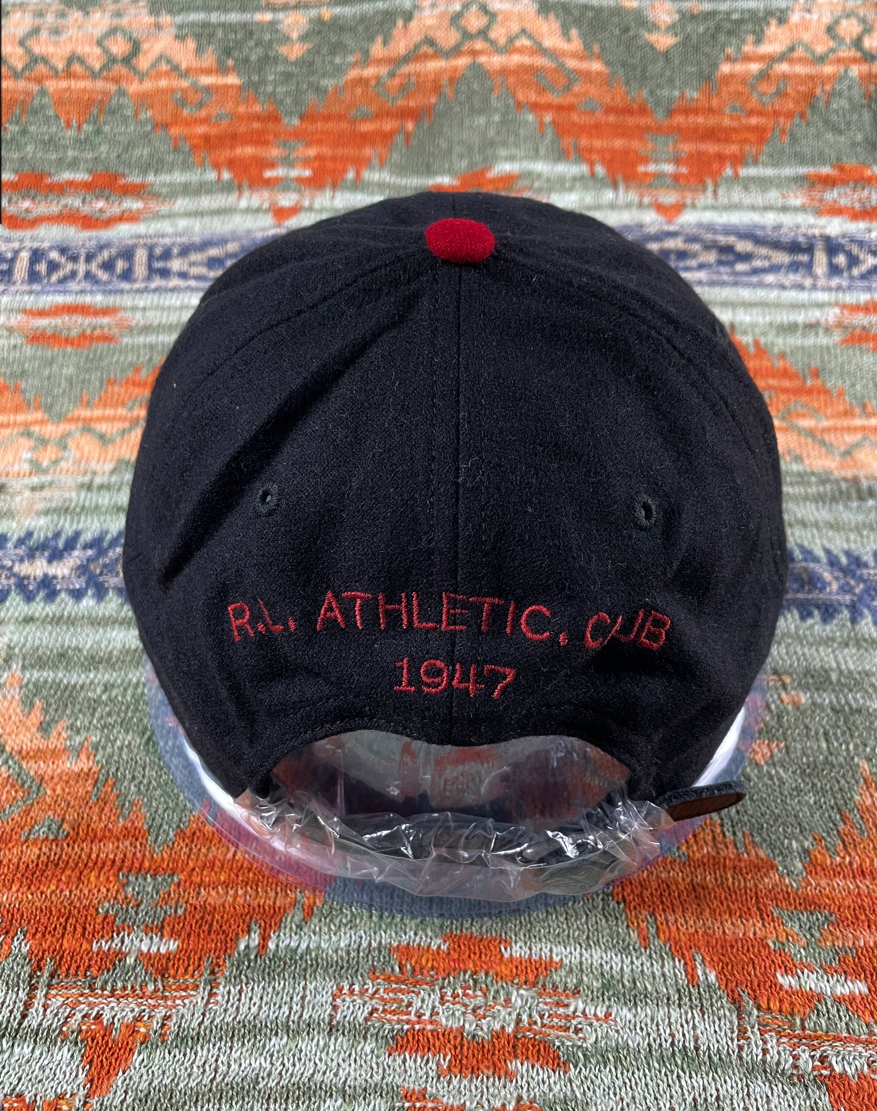 Polo Ralph Lauren Polo Ralph Lauren Wool Leather Baseball Hat Cap Size ONE SIZE - 3 Thumbnail