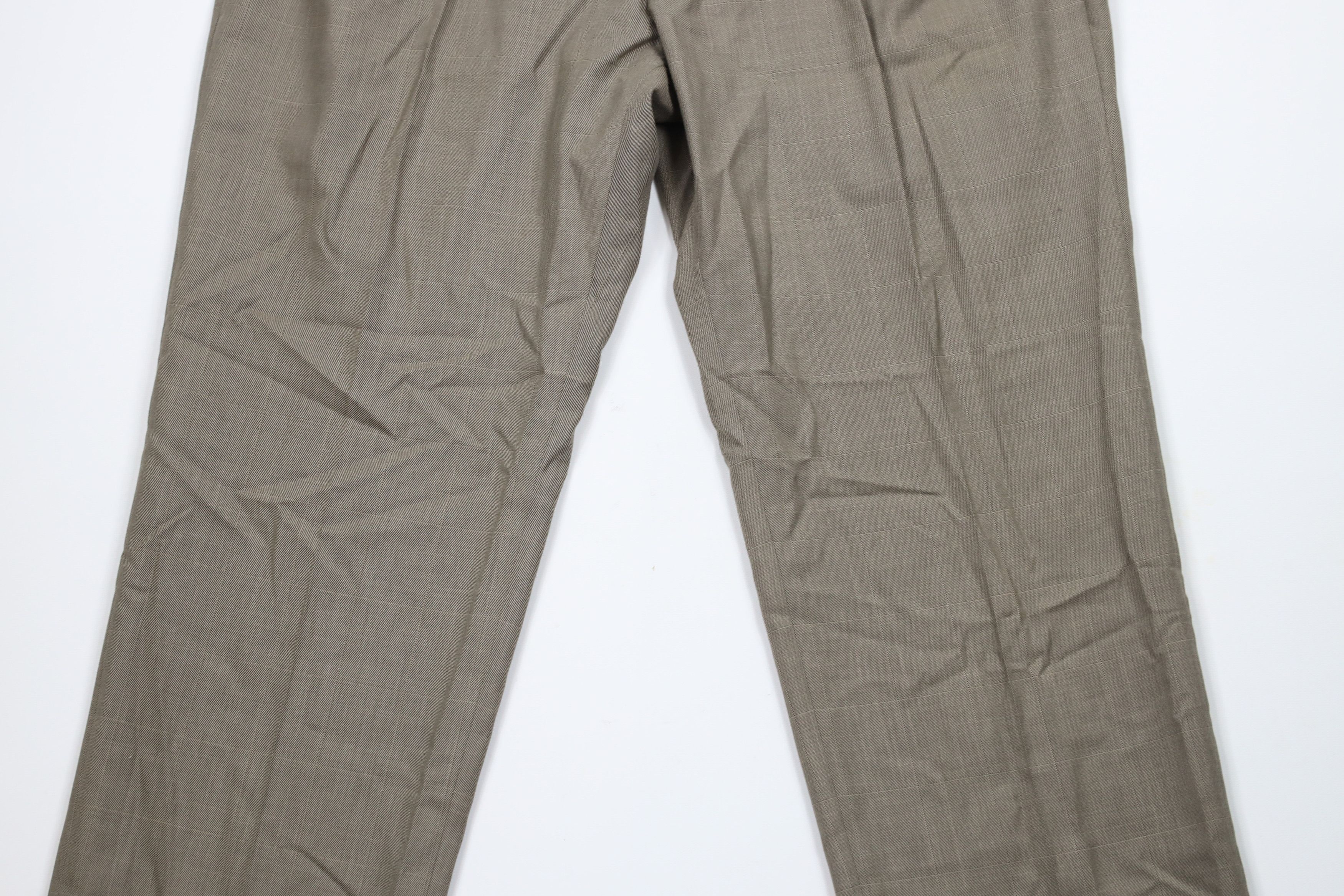 Ralph Lauren × Vintage Vintage Ralph Lauren Wide Leg Chino Pants Trousers Plaid Size US 38 / EU 54 - 3 Thumbnail
