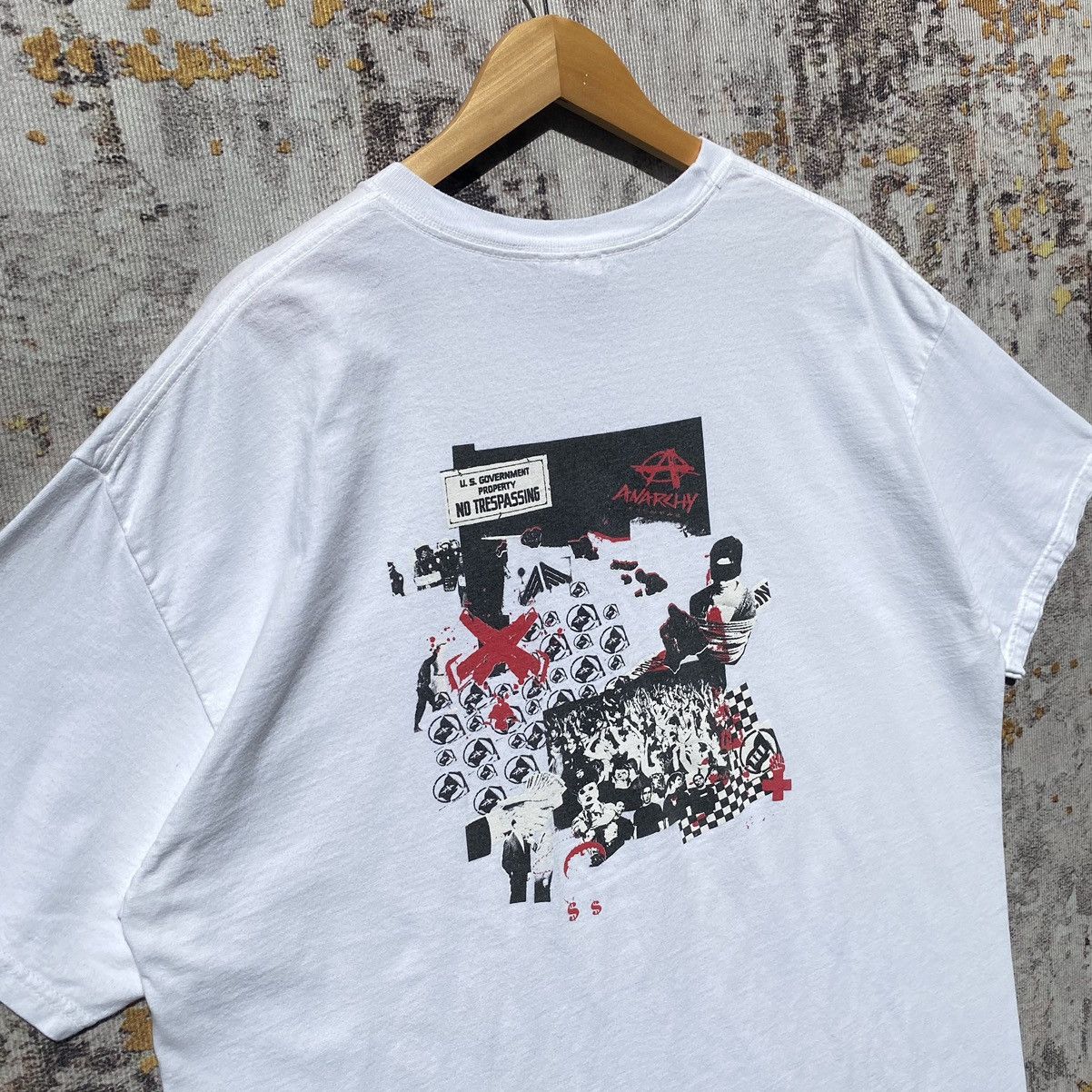 Vintage 💥Rare💥Vintage Local Motion Anarchy Shirt Anarchy Government Size US XL / EU 56 / 4 - 5 Thumbnail