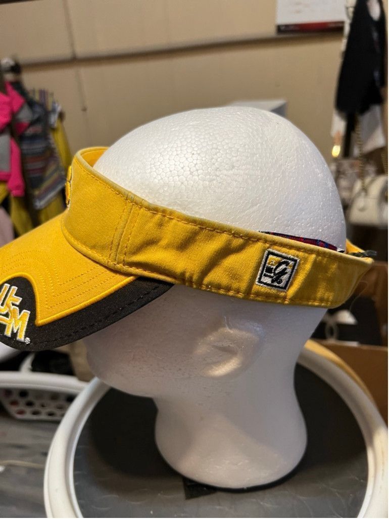 The Game Men's The Game PRO Golden Eagles Gold Black Visor One Size Size ONE SIZE - 2 Thumbnail