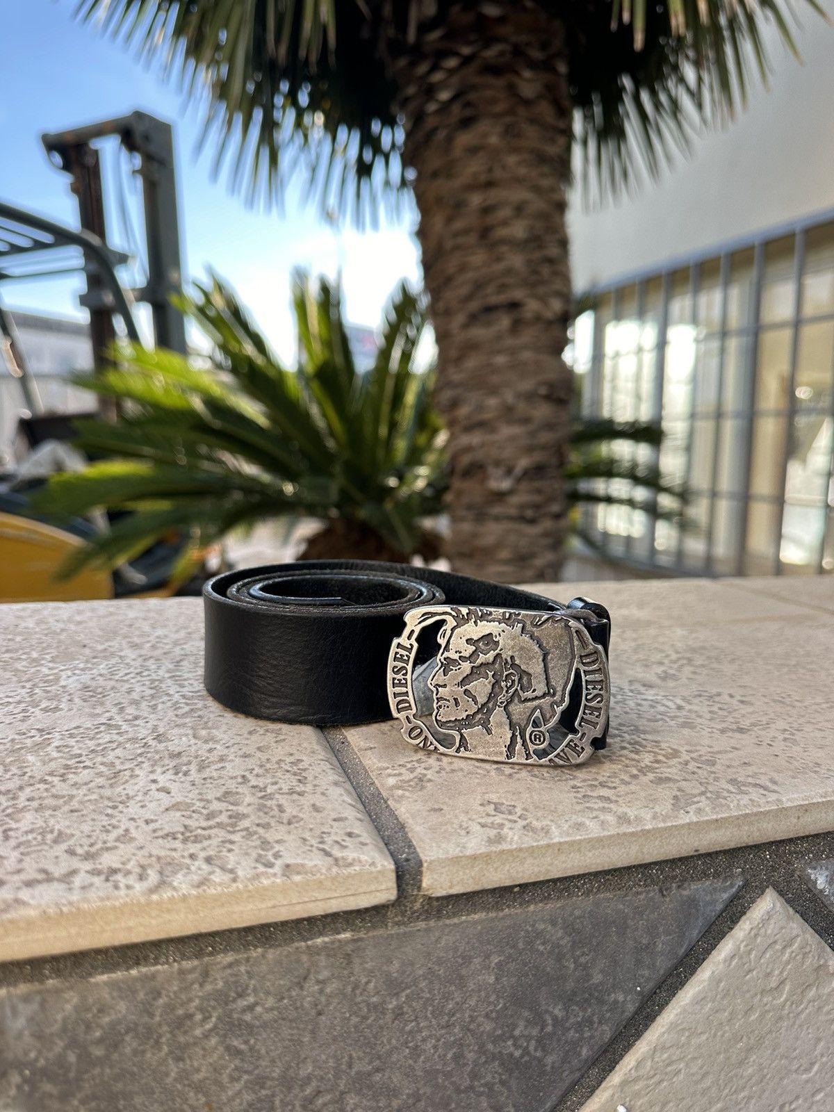 Diesel Diesel Black Belt Leather Size ONE SIZE - 1 Thumbnail