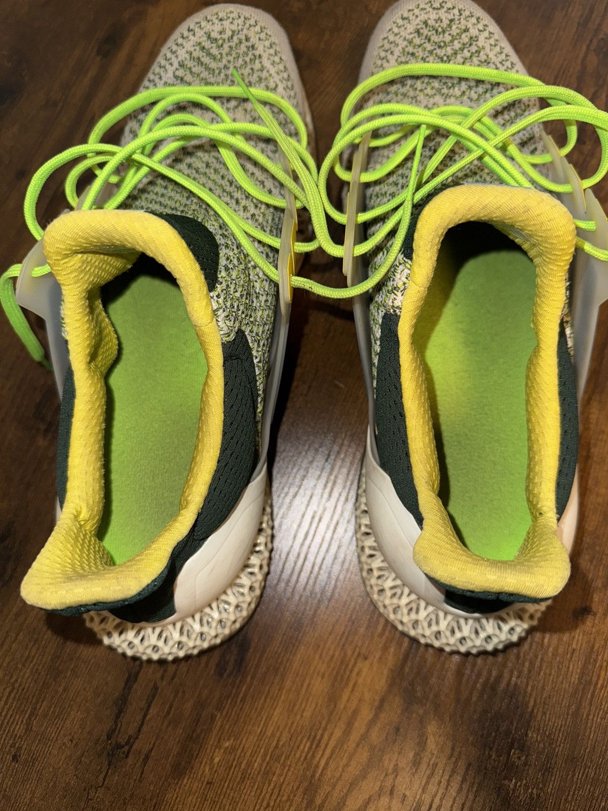 Adidas Ultra4D “Green Yellow Adiclub Exclusive” Size US 11.5 / EU 44-45 - 3 Thumbnail
