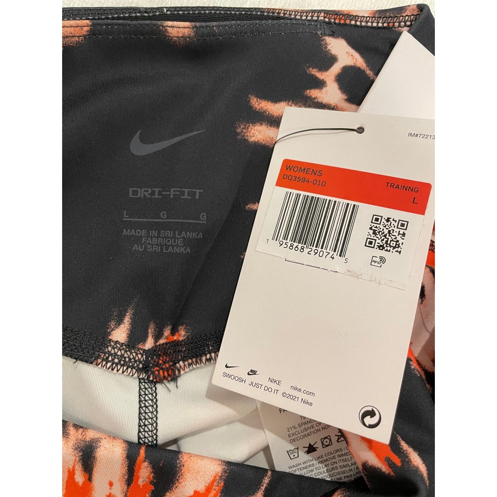Nike Nike One Dri-Fit Training Shorts- Women’s Large Size 36" / US 14 / IT 50 - 5 Thumbnail