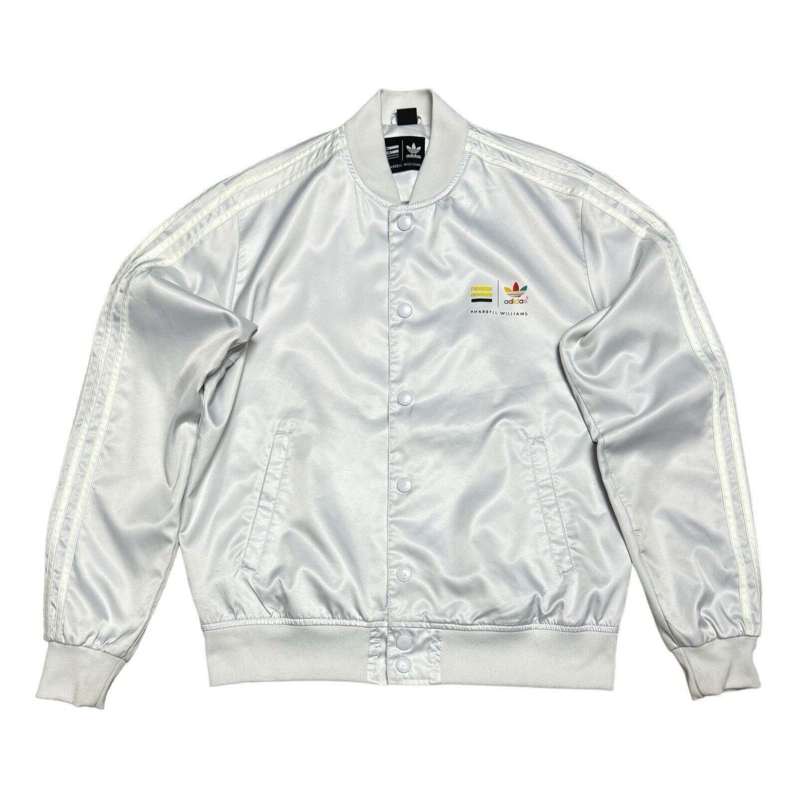 Adidas pharrell williams jacket white online