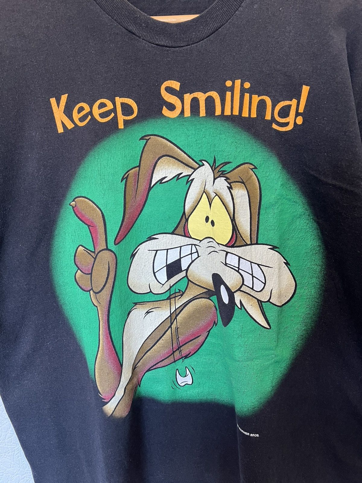 Vintage Keep Smiling 1996 Warner Bros T Shirt Tee Vintage Size US XL / EU 56 / 4 - 2 Thumbnail