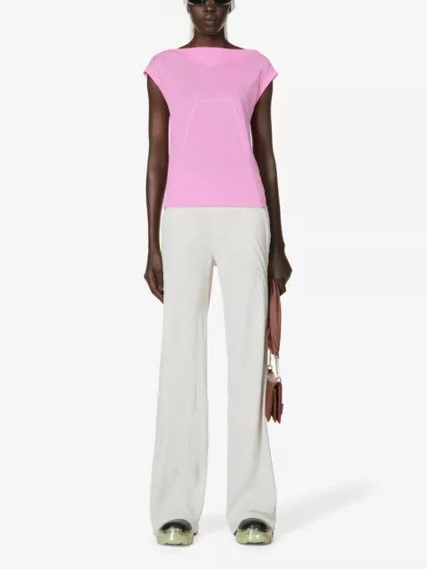 Rick Owens o1y0126 T-Shirt in Pink Size XS / US 0-2 / IT 36-38 - 2 Thumbnail