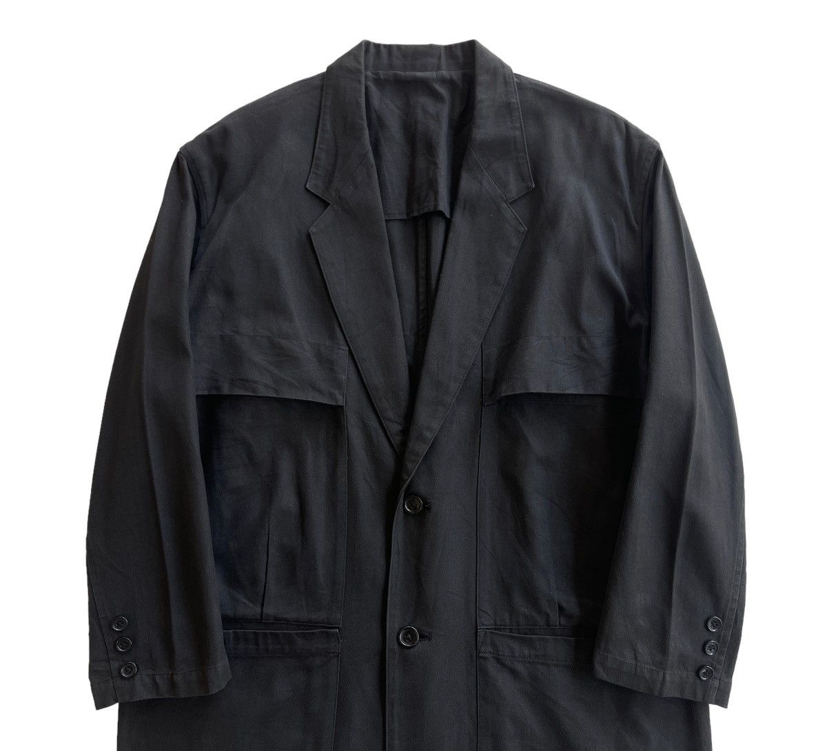Y's for Men Archive Ys For Men Linen Jacket (4 pocket) Size US S / EU 44-46 / 1 - 2 Thumbnail