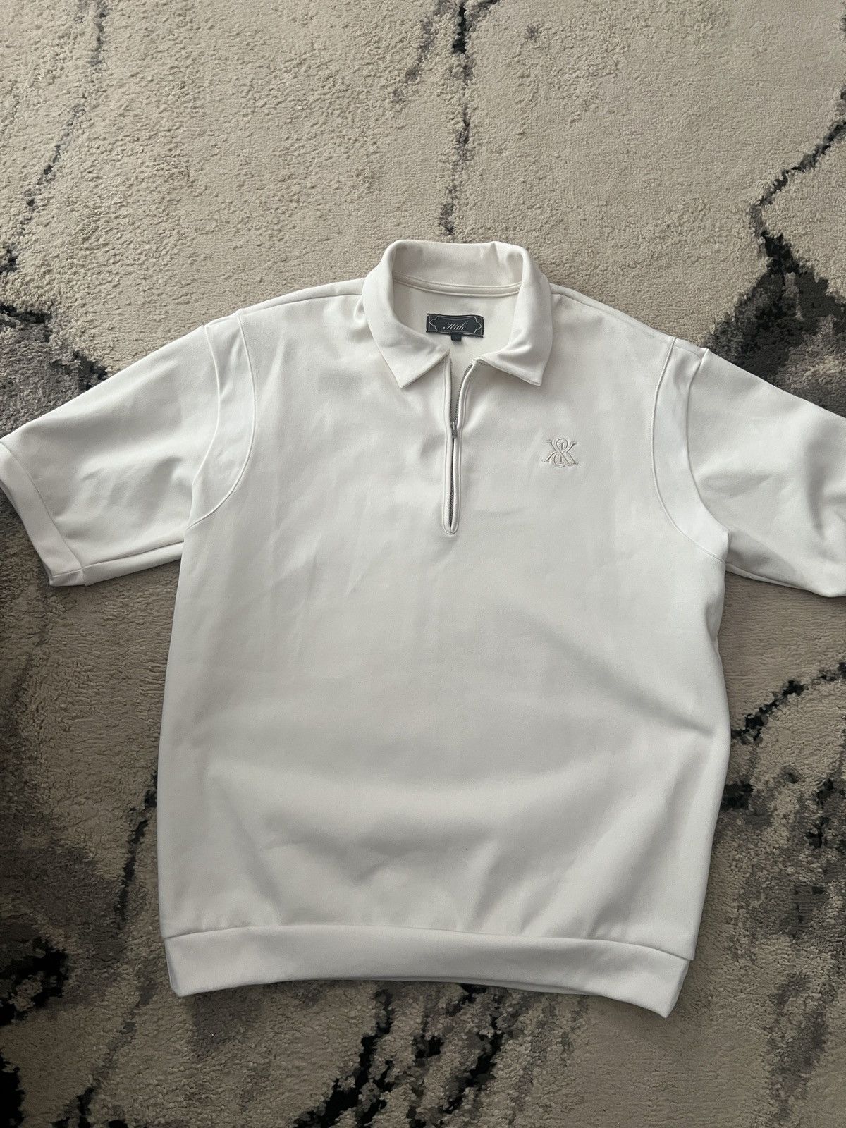 Kith Kith Zip-Front Performance Knit Ethan Polo Size US S / EU 44-46 / 1 - 1 Thumbnail