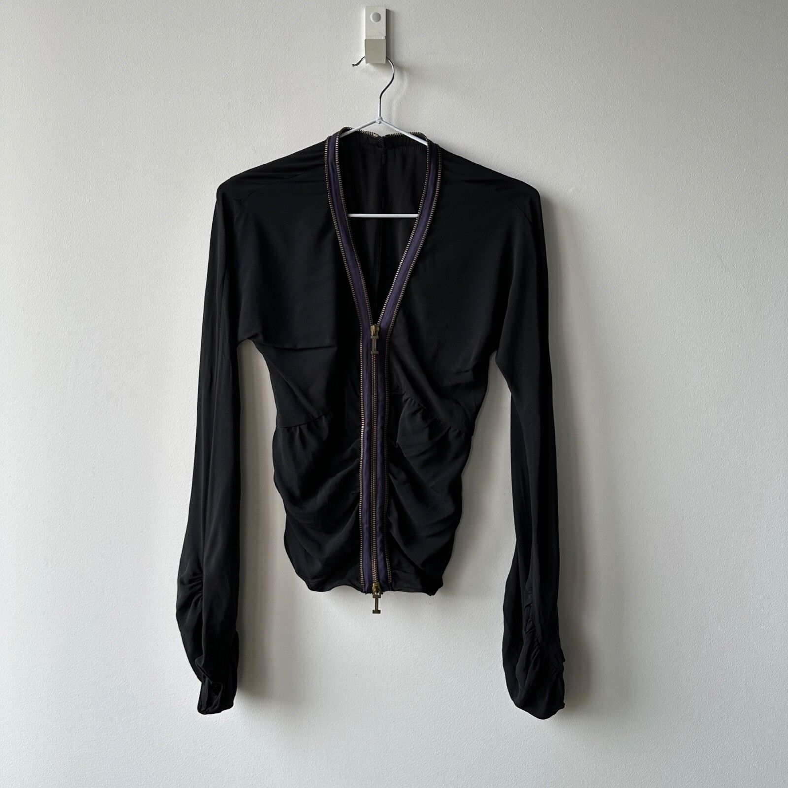 Iceberg Iceberg Suit Vintage Archive Wool Zip Skirt n Jacket 9068AC Size 26" / US 2 / IT 38 - 2 Thumbnail