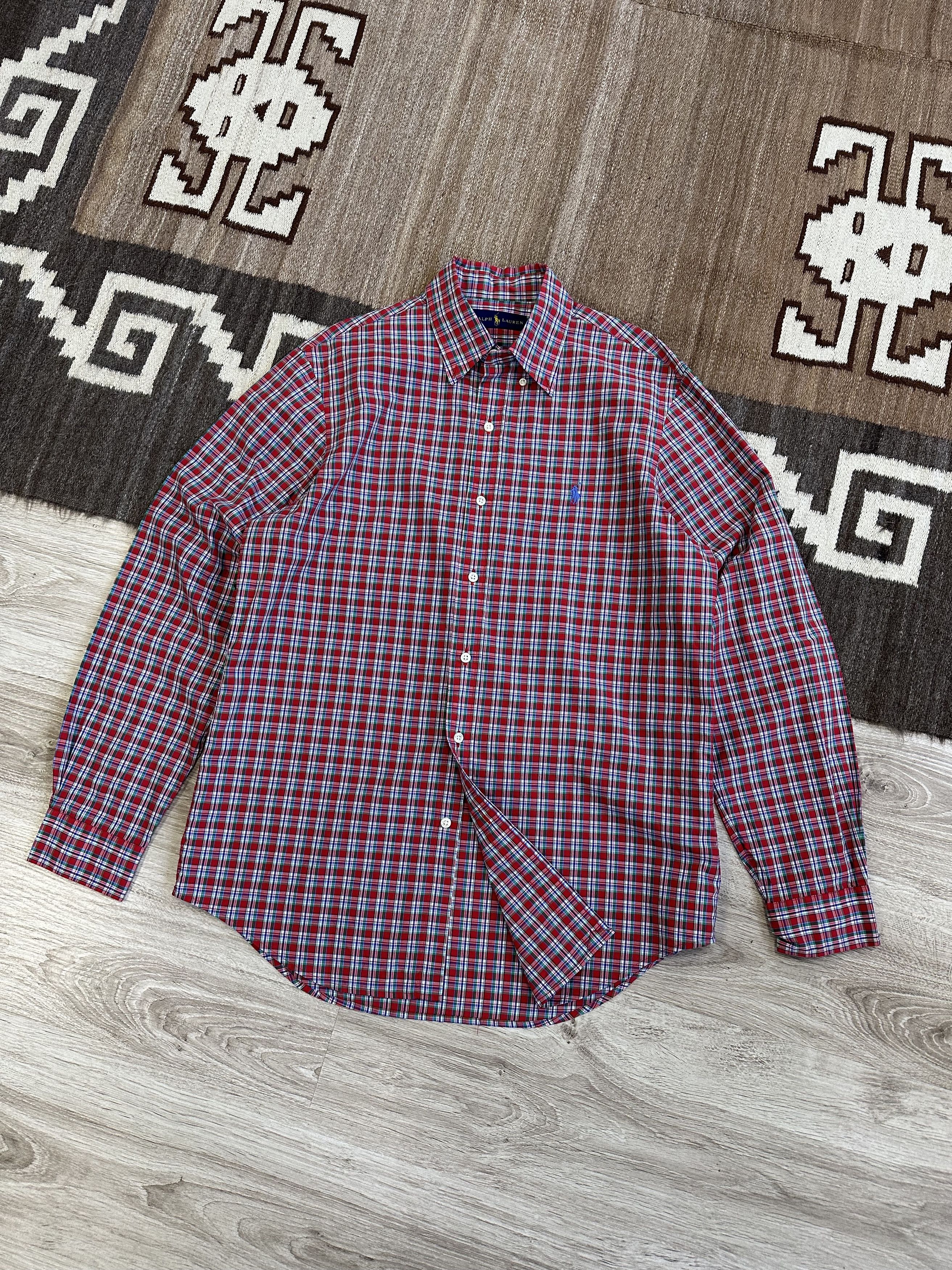 Polo Ralph Lauren Polo Ralph Lauren Checked Casual Shirt 5999AC Size US M / EU 48-50 / 2 - 1 Thumbnail