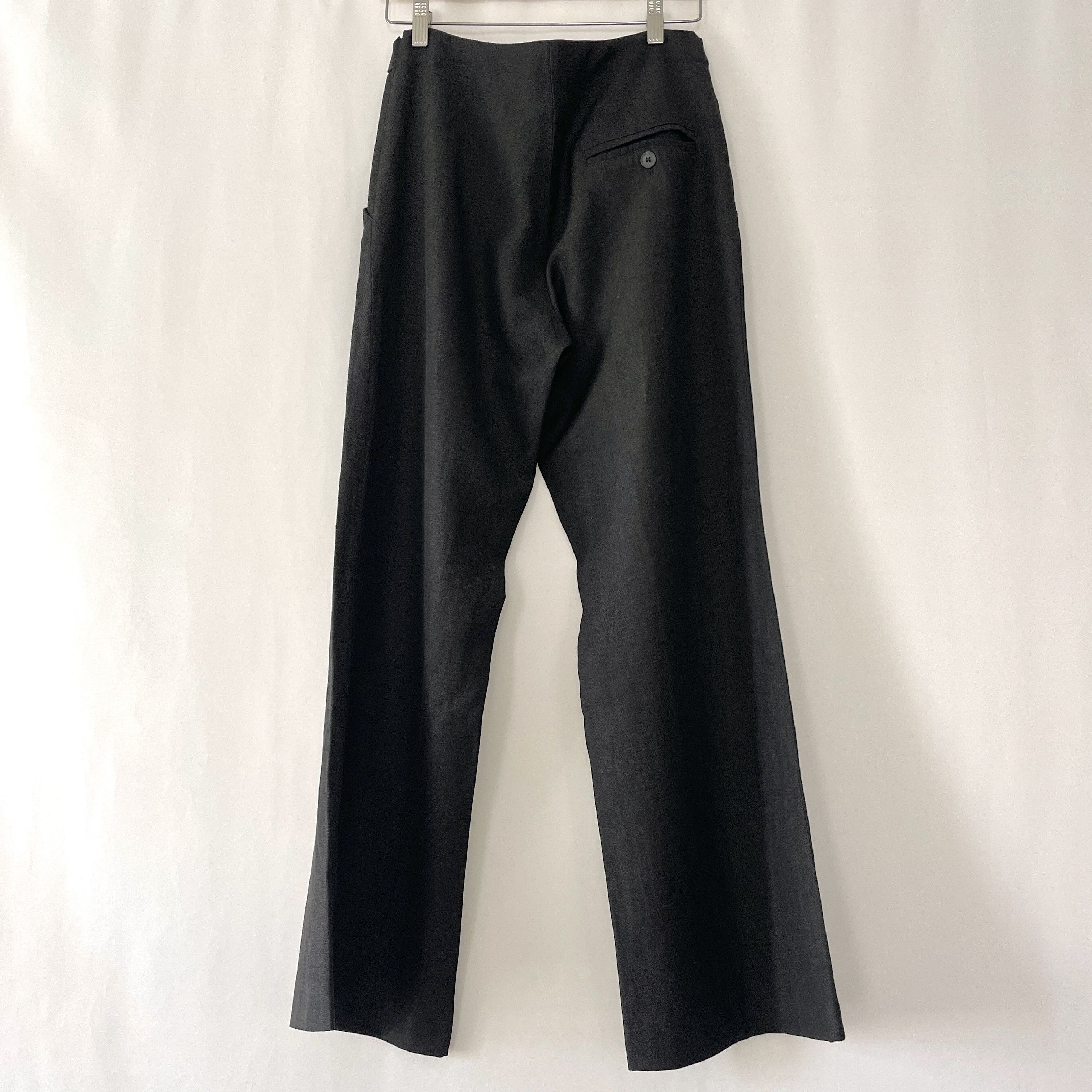 HUMANOID HUMANOID Gray Wool/Linen Pants size S Size 26" / US 2 / IT 38 - 4 Thumbnail