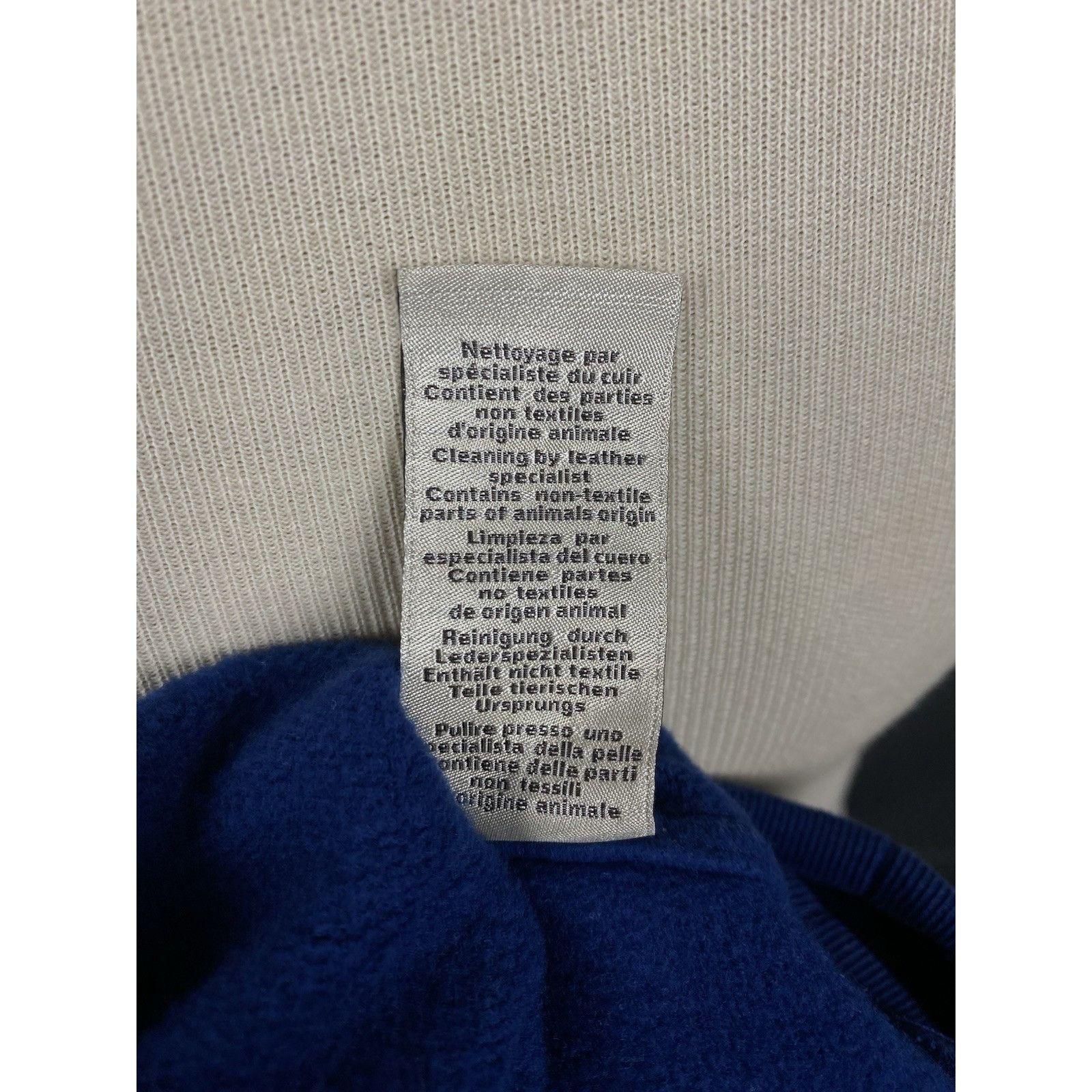 Hermes Hermès Big Logo Men's Blue Hoodie Sweater Size 2XL Size US XXL / EU 58 / 5 - 12 Thumbnail