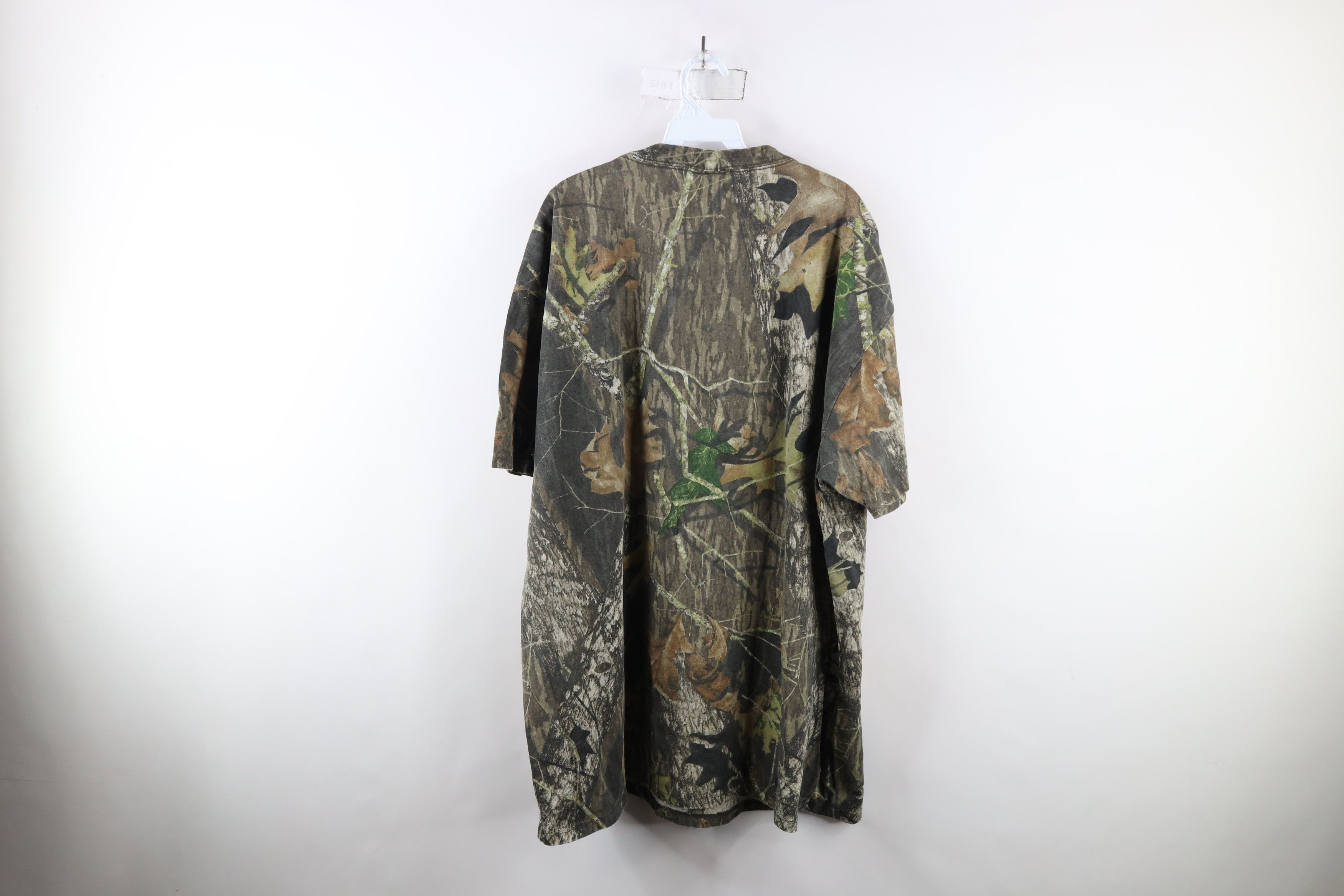 Vintage Vintage 90s Streetwear Camouflage Heavyweight T-Shirt Size US XXL / EU 58 / 5 - 6 Thumbnail