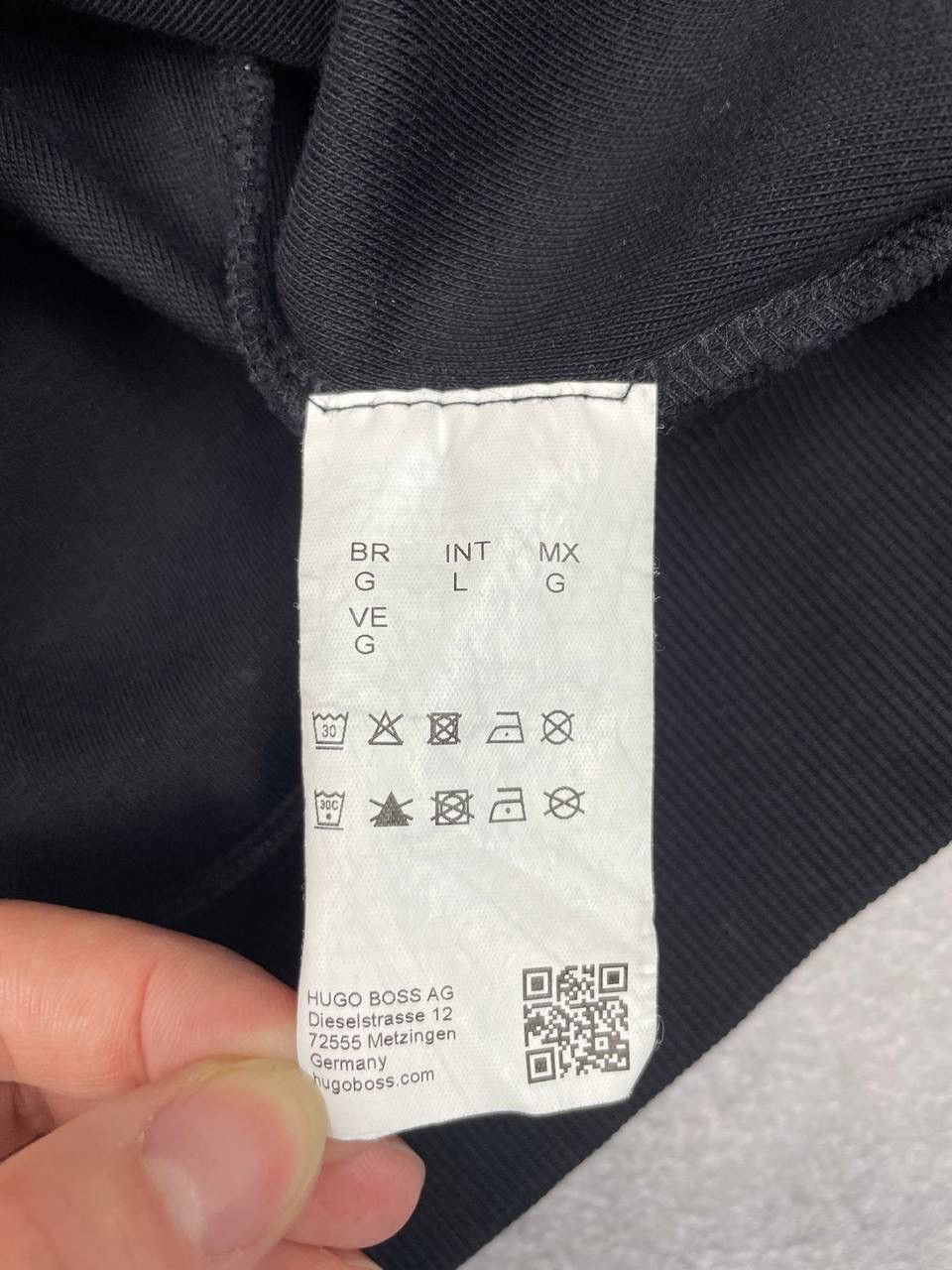Hugo Boss Hugo Boss Men Cotton Full Zip Hoodie Black Casual Jacket Size US L / EU 52-54 / 3 - 7 Thumbnail