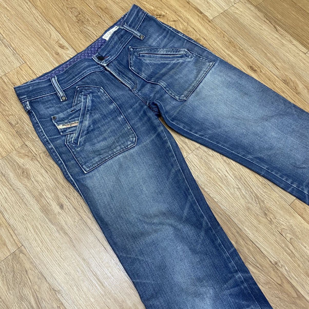 Diesel Diesel Industry Junnie Jeans Pants Size 26" / US 2 / IT 38 - 2 Thumbnail
