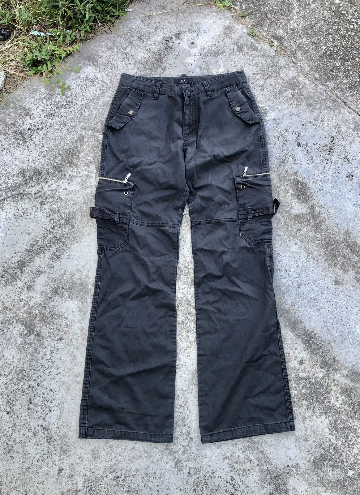 Japanese Brand × Seditionaries FLARED⚡️⚡️ZIPPER SIX POCKET COSTUME BY THIS PANT Size US 28 / EU 44 - 1 Thumbnail