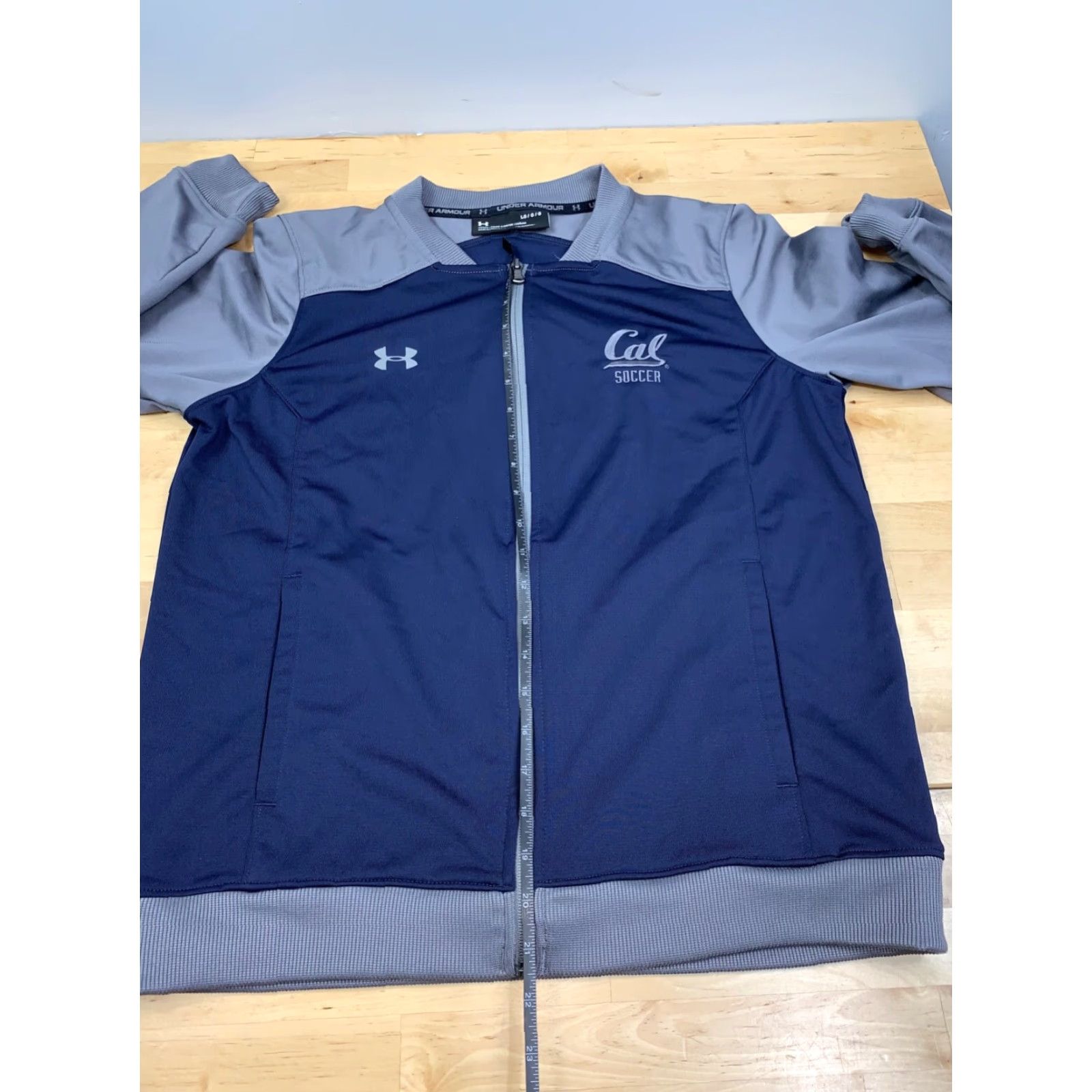 Under Armour Under armour Jacket Womens L Blue Soccer Activewear Zip Size L / US 10 / IT 46 - 5 Thumbnail