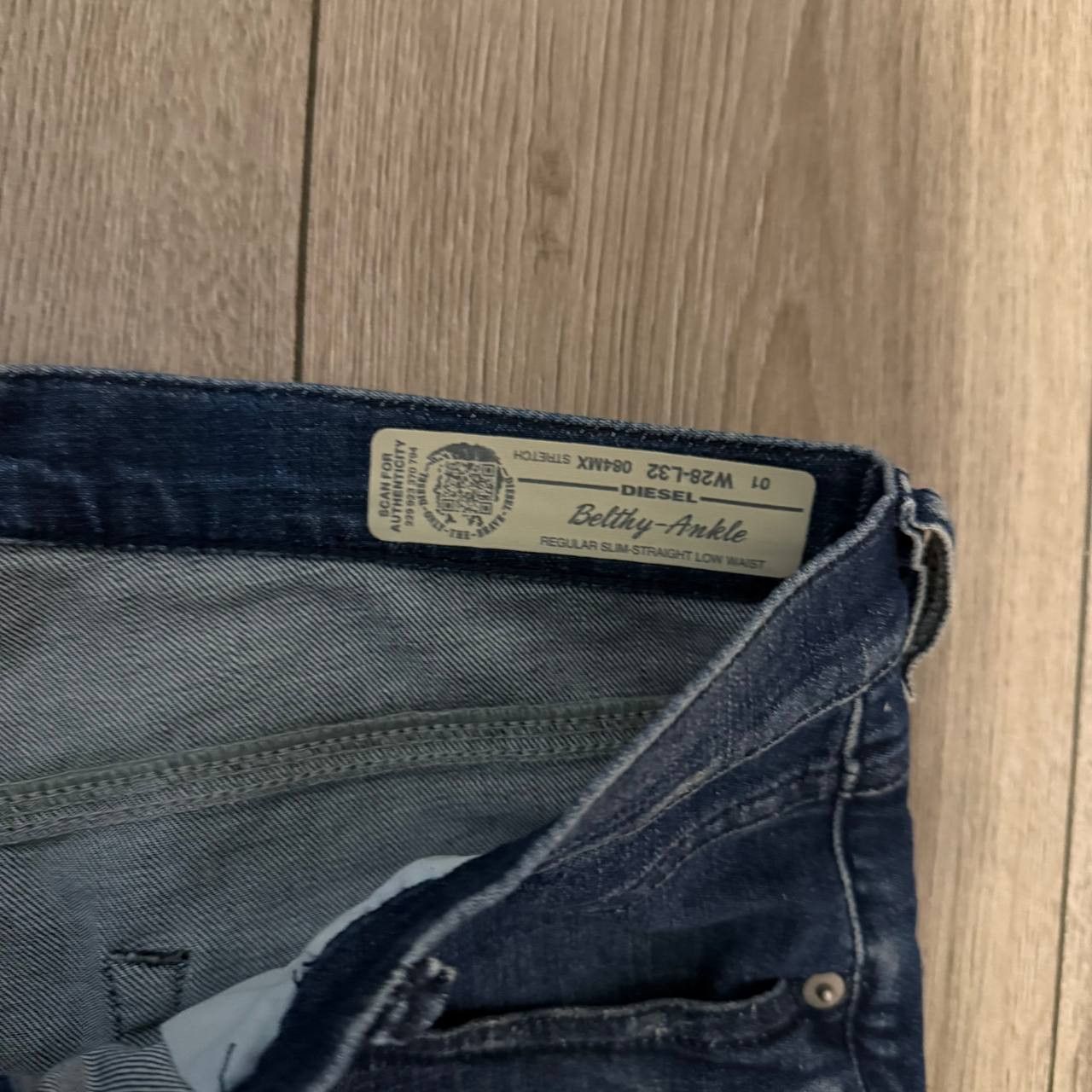 Diesel Diesel Belthy Ankle Jeans W28 L32 regular slim straight Size 28" / US 6 / IT 42 - 4 Thumbnail