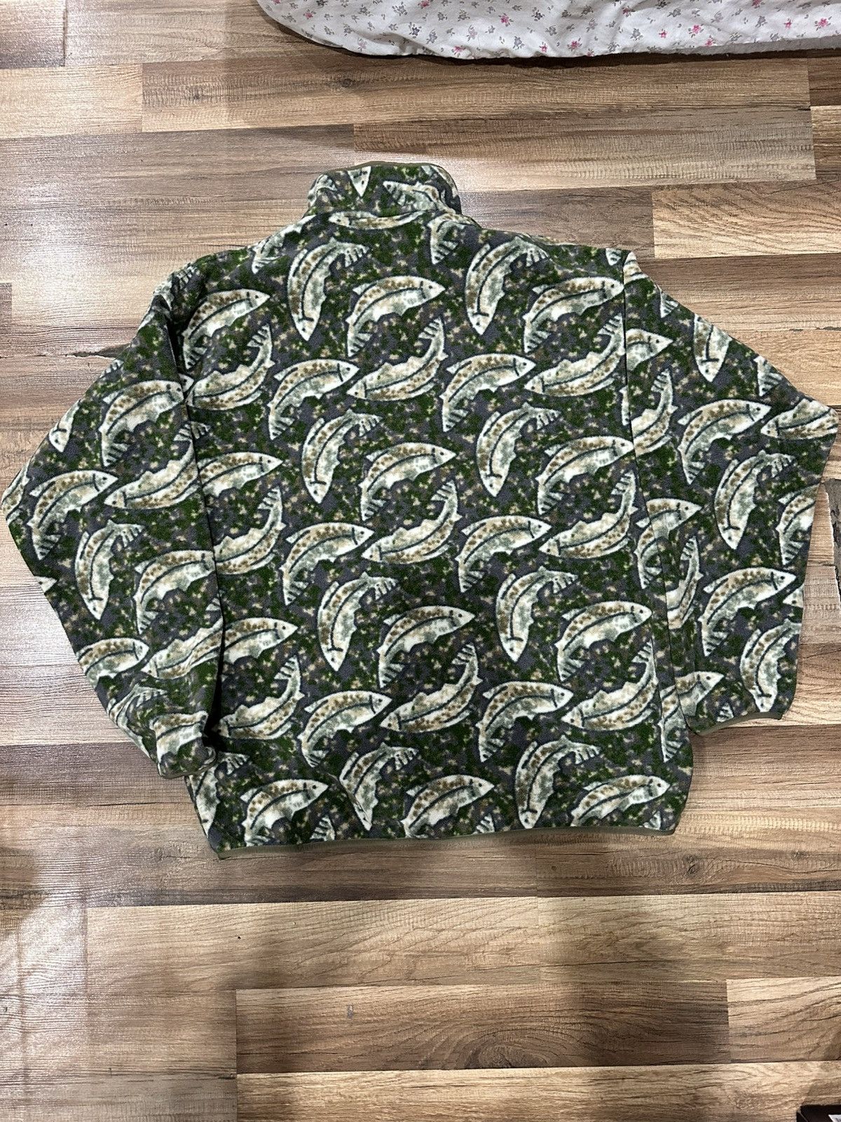 Patagonia Patagonia Synchilla - Trout / Fish Camo Snap Fleece Size XL Size US XL / EU 56 / 4 - 4 Thumbnail