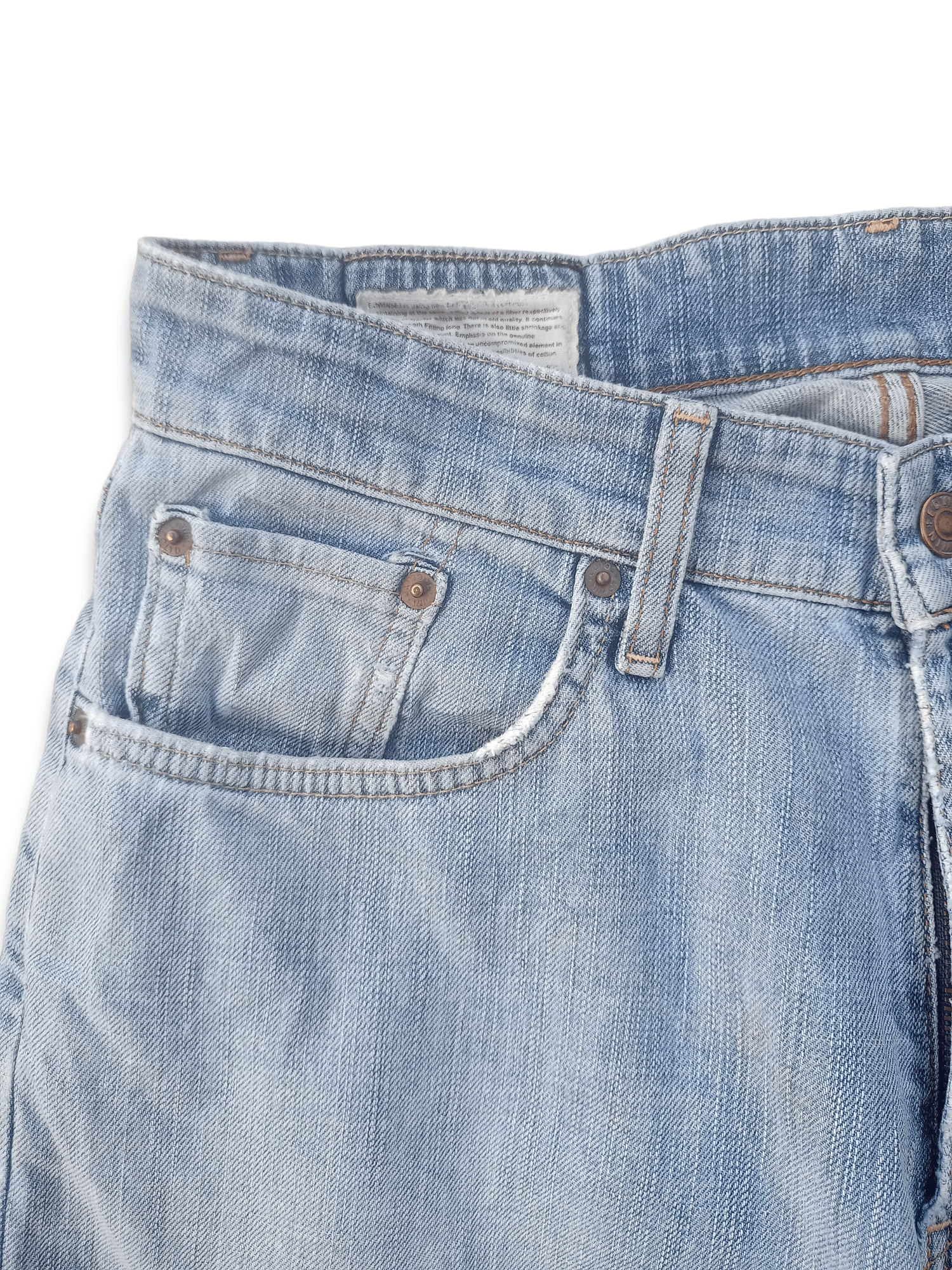 Edwin × Japanese Brand SALES🔥Vintage Japanese Edwin Blue Wash Distress Loose Jeans Size US 30 / EU 46 - 4 Thumbnail