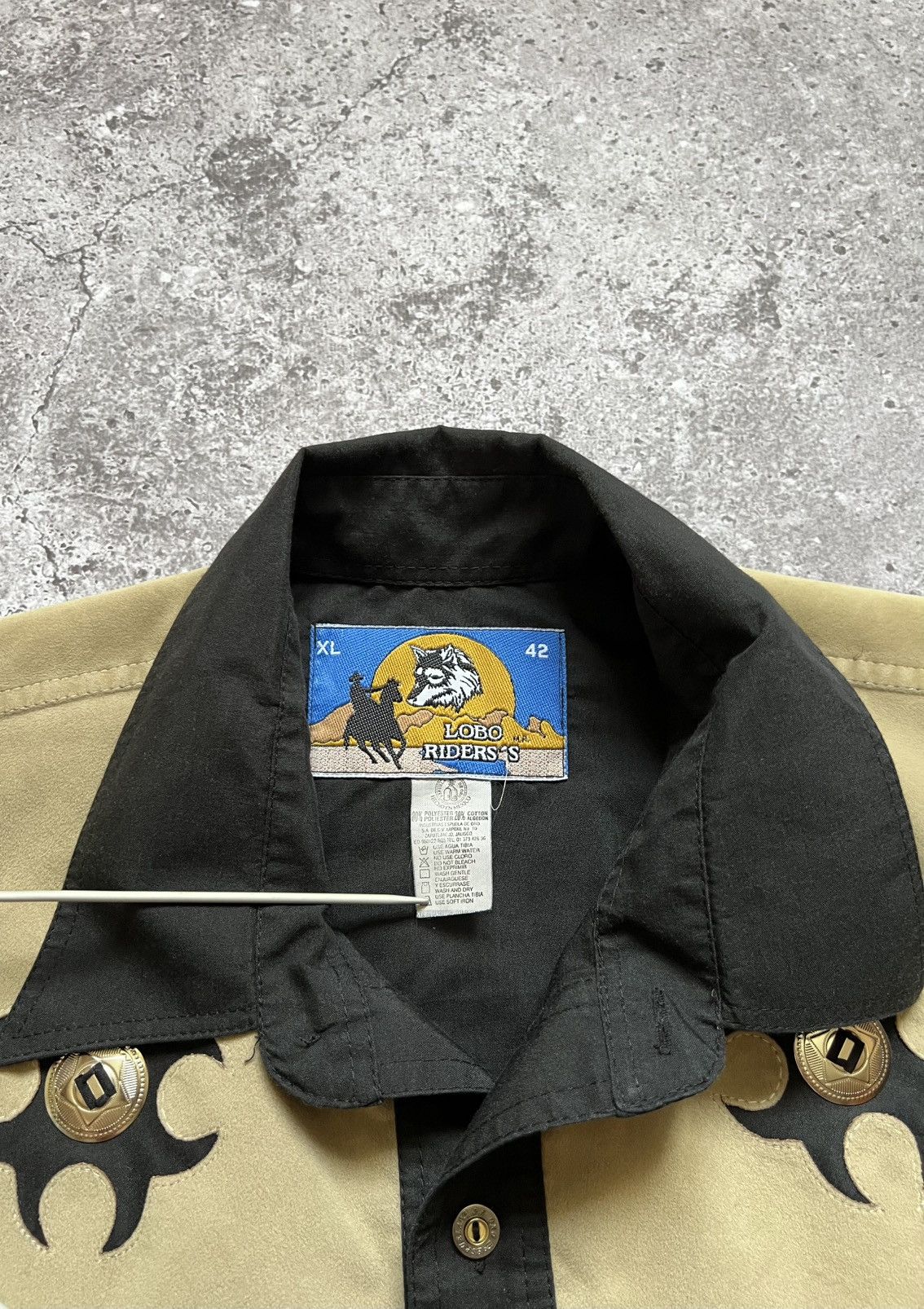 Cowboy Equipment × Vintage Vintage Lobo Raiders Shirt Cowboy Long Sleeve Size US XL / EU 56 / 4 - 11 Thumbnail