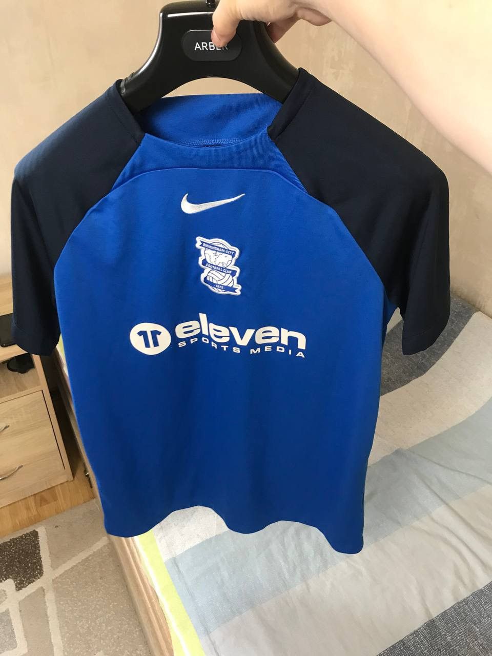 Nike 🔥 Birmingham City 2022 2023 Nike Soccer Jersey T Shirt Size US L / EU 52-54 / 3 - 5 Thumbnail
