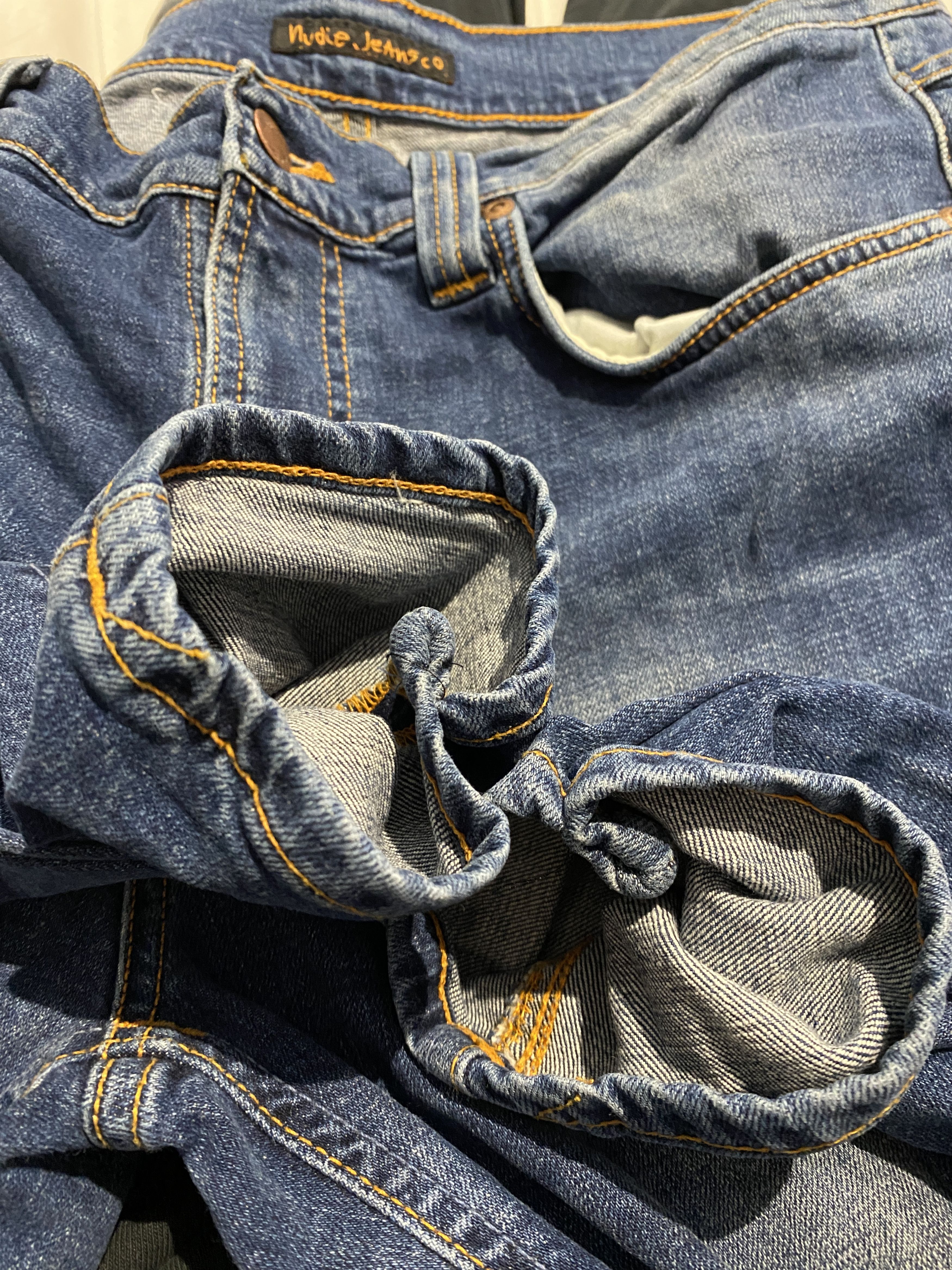 Nudie Jeans Nudie Jeans Lean Dean denim jeans pants Size US 33 - 9 Thumbnail