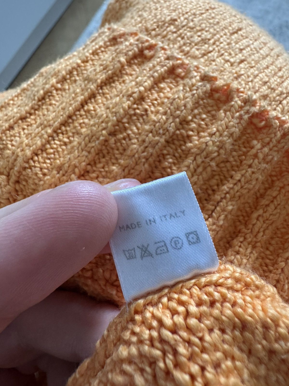Loro Piana Loro Piana High Quality Orange Zip Sweater Knit Old Money Size US XL / EU 56 / 4 - 11 Thumbnail