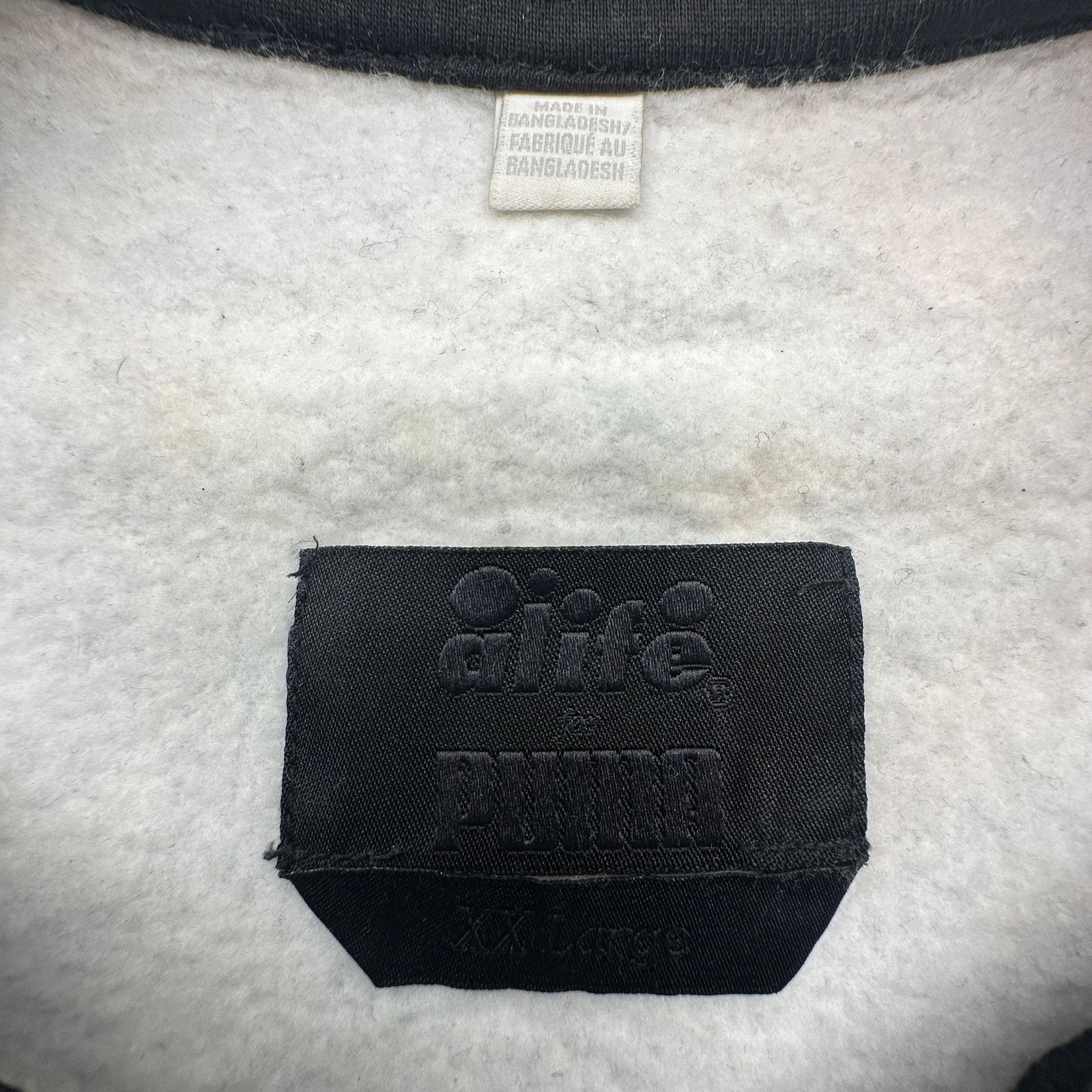 Alife Alife x Puma 3M Spell Out Sweatshirt Mens XXL Black White Size US XXL / EU 58 / 5 - 3 Thumbnail