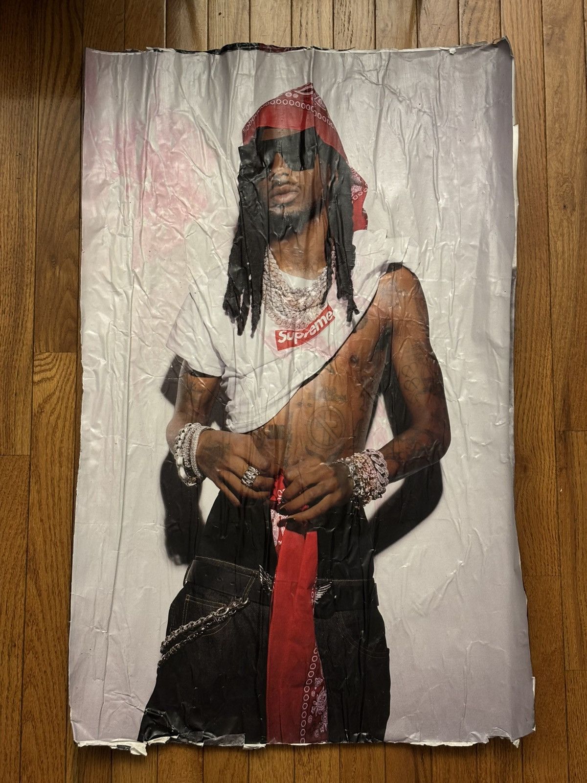 Supreme Supreme x Playboi Carti Poster | Grailed