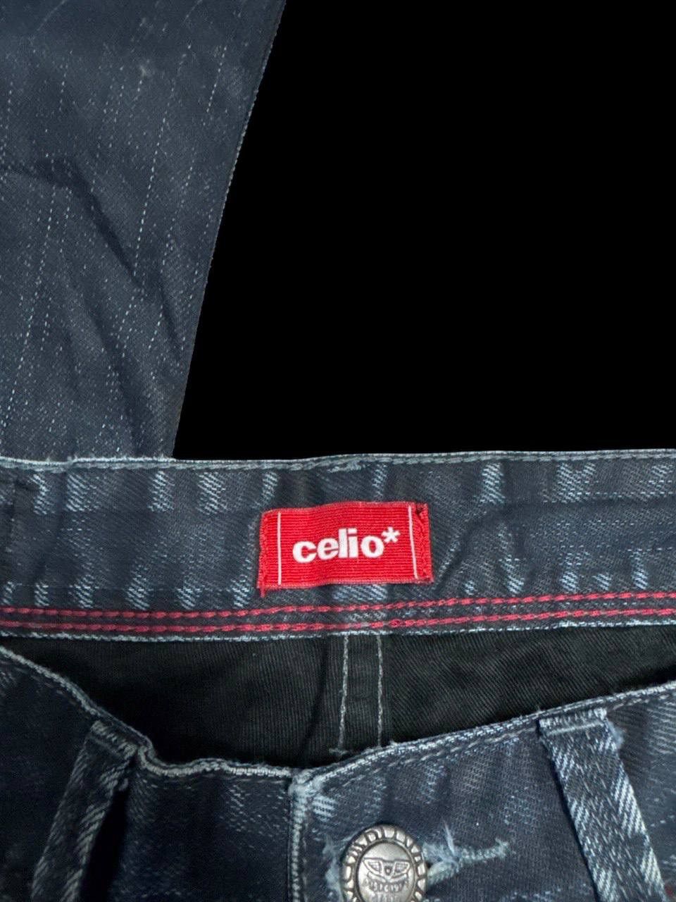 Other SICK Celio 🇯🇵 Insane Mudwash Distressed Whisker Dark Jeans Size US 32 / EU 48 - 12 Thumbnail