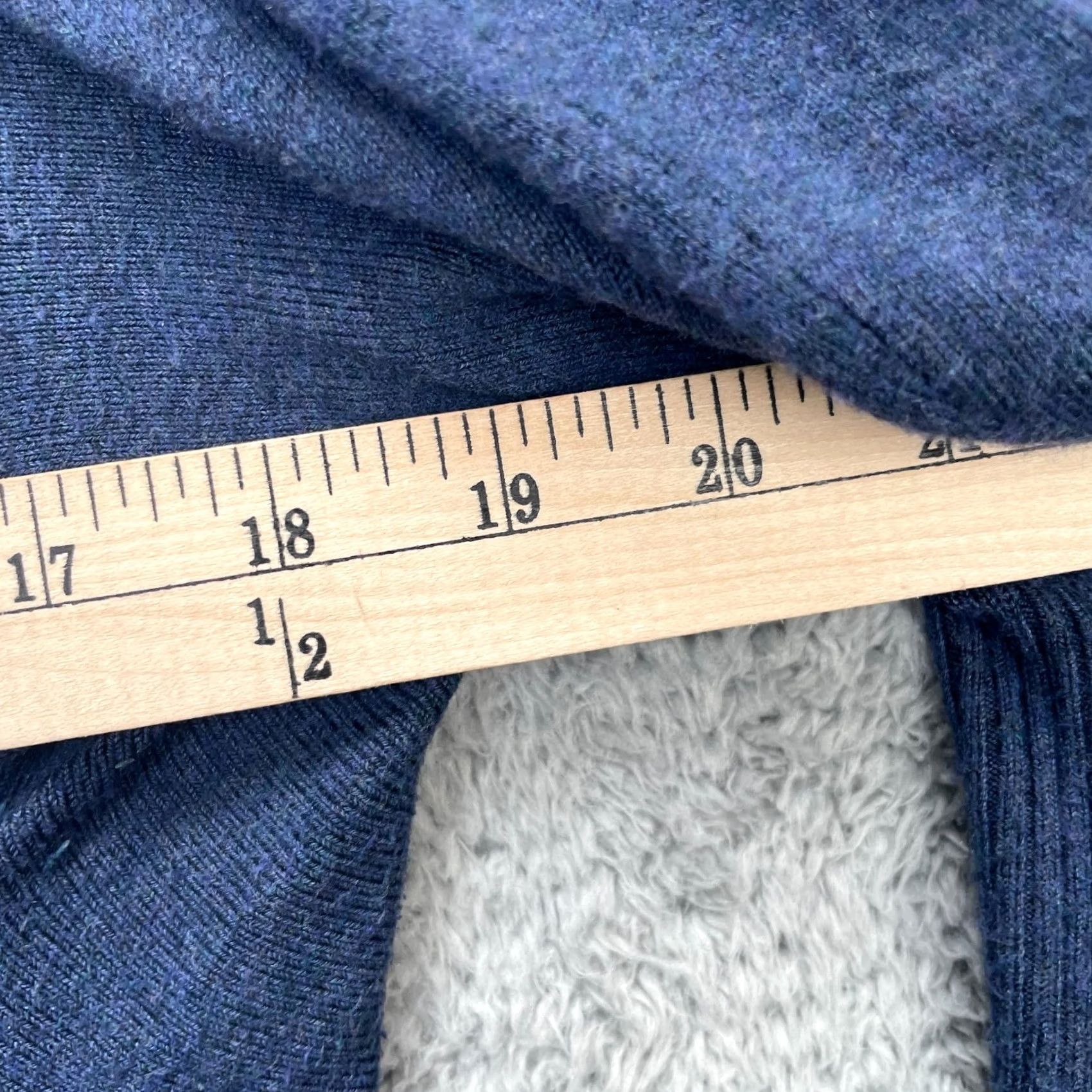 Eileen Fisher Eileen Fisher Womens XS Blue Merino Rib Cardigan Sweater Open Front Size XS / US 0-2 / IT 36-38 - 8 Thumbnail